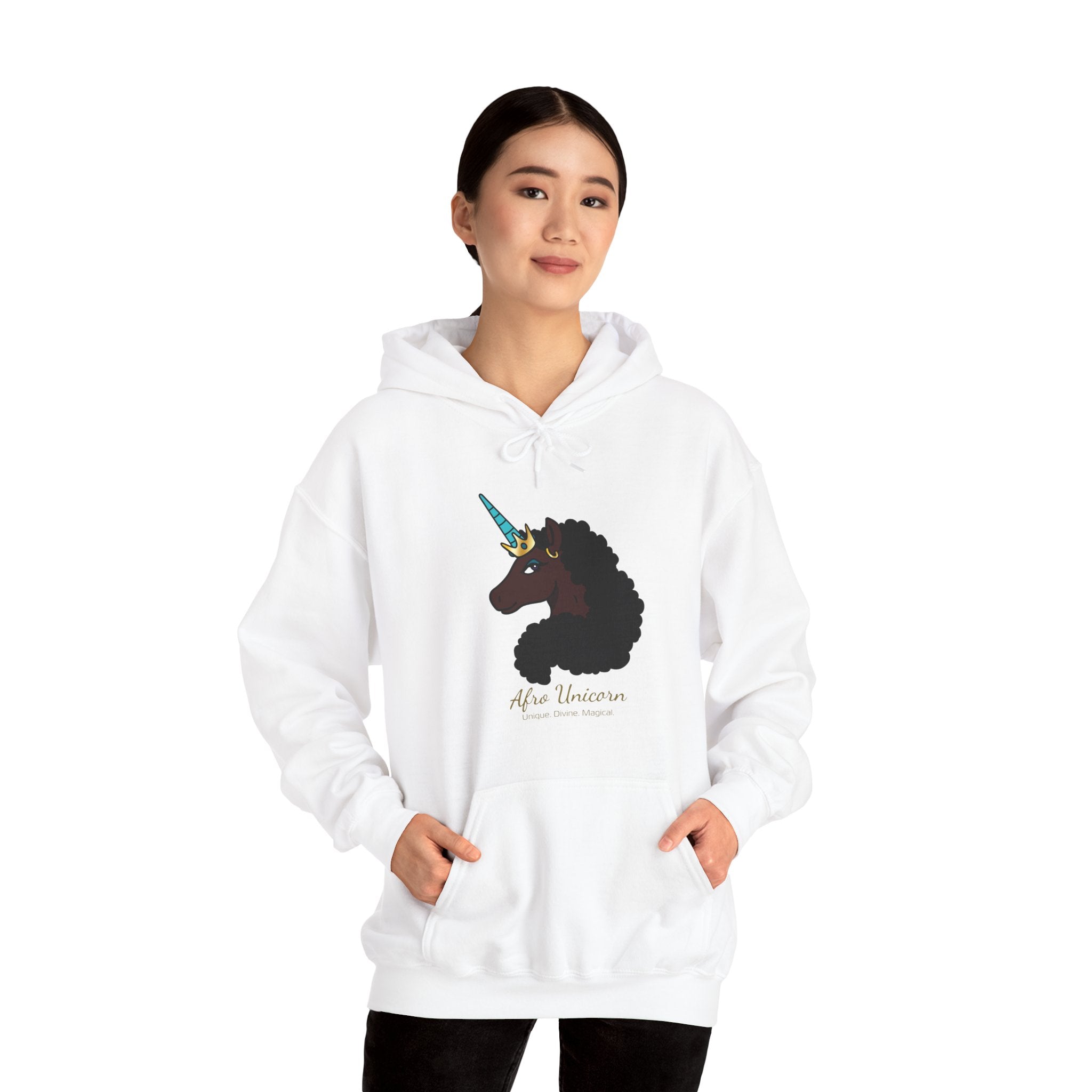 Magical Afro Unicorn Hoodie