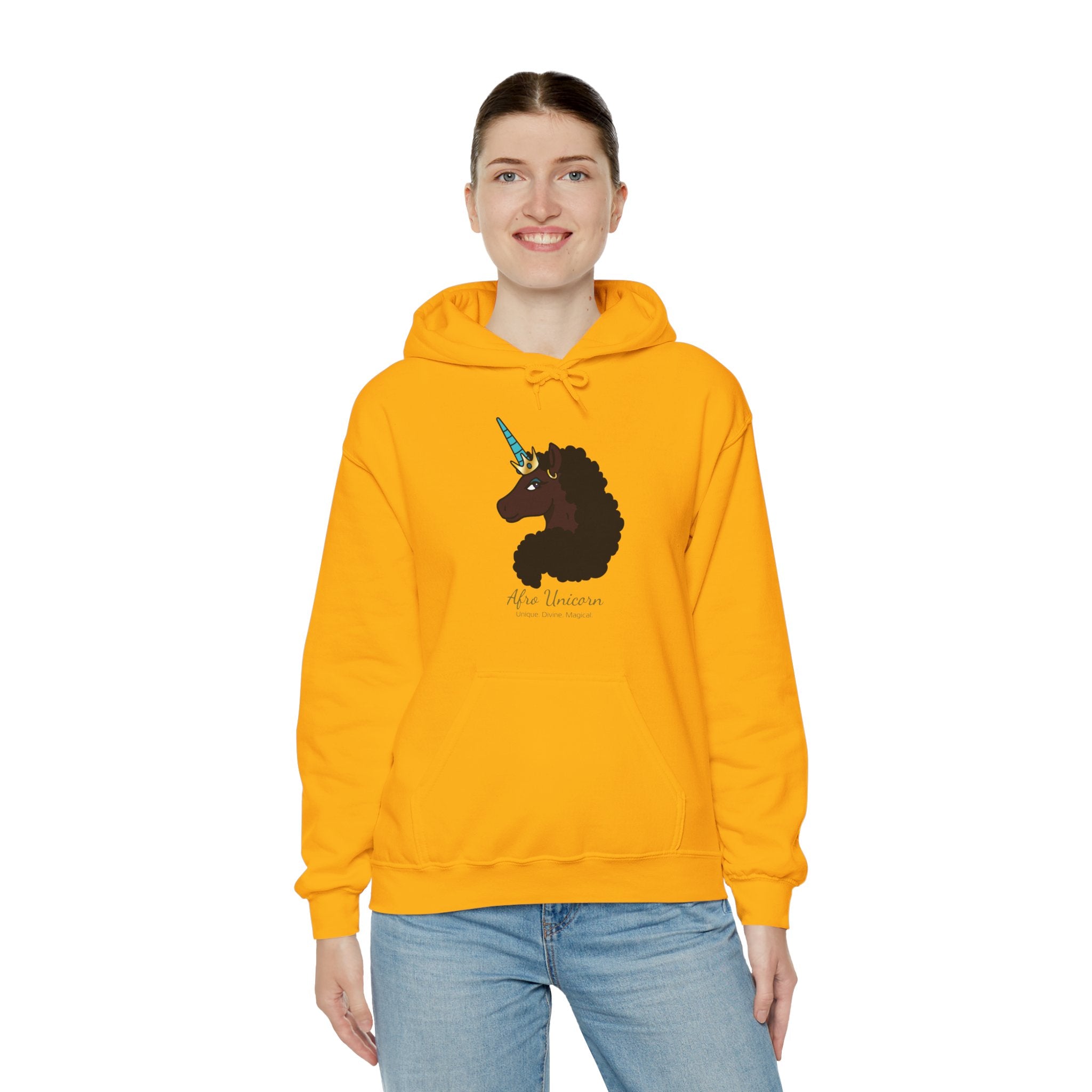 Magical Afro Unicorn Hoodie