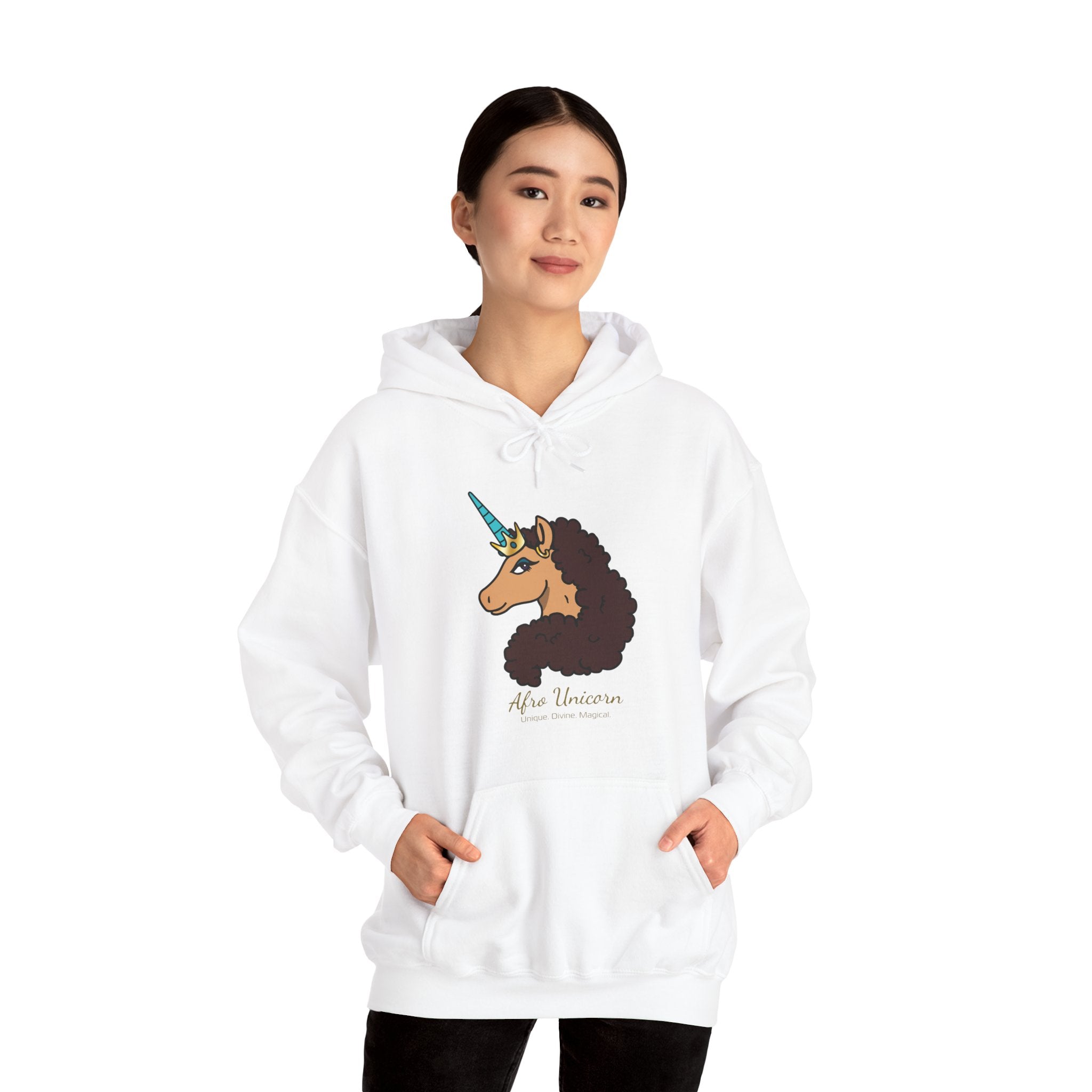 Divine Afro Unicorn Hoodie
