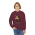 Youth Afro Unicorn Crewneck Sweatshirt - Divine