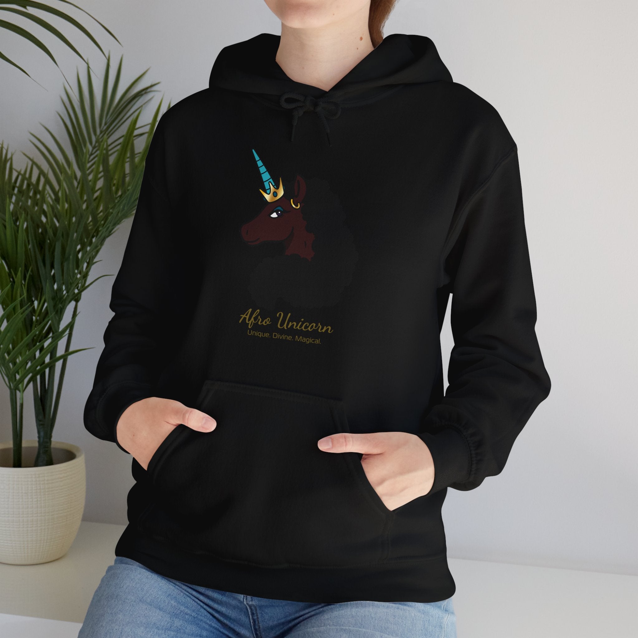 Magical Afro Unicorn Hoodie