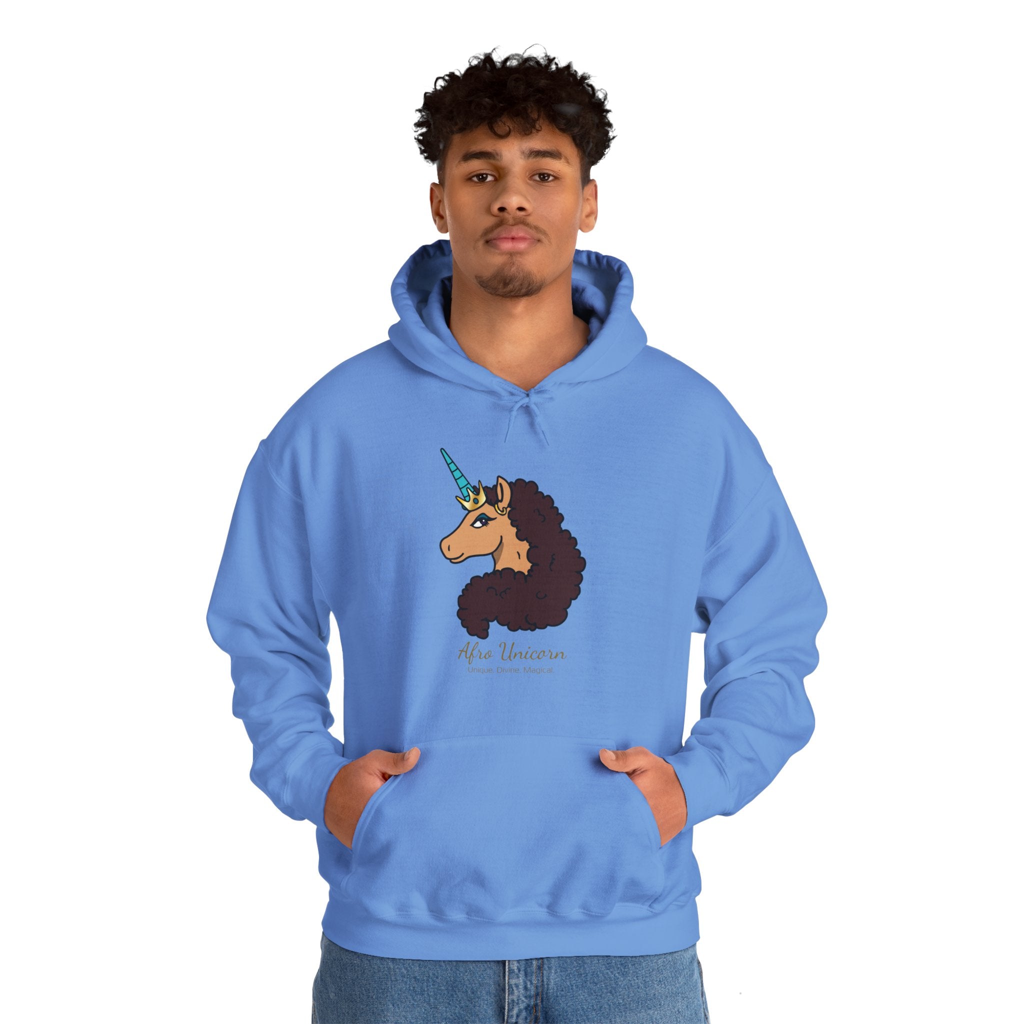 Divine Afro Unicorn Hoodie