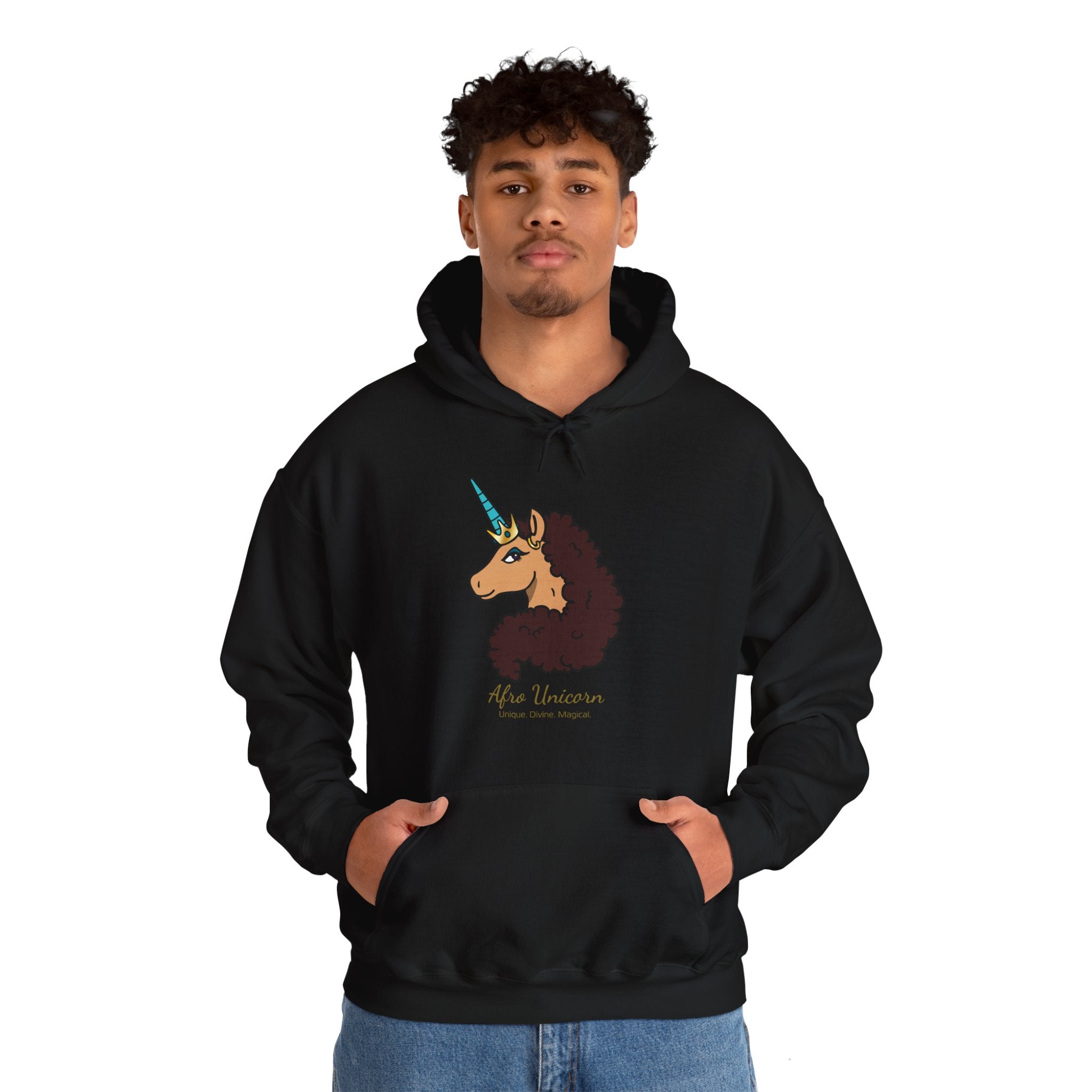 Divine Afro Unicorn Hoodie