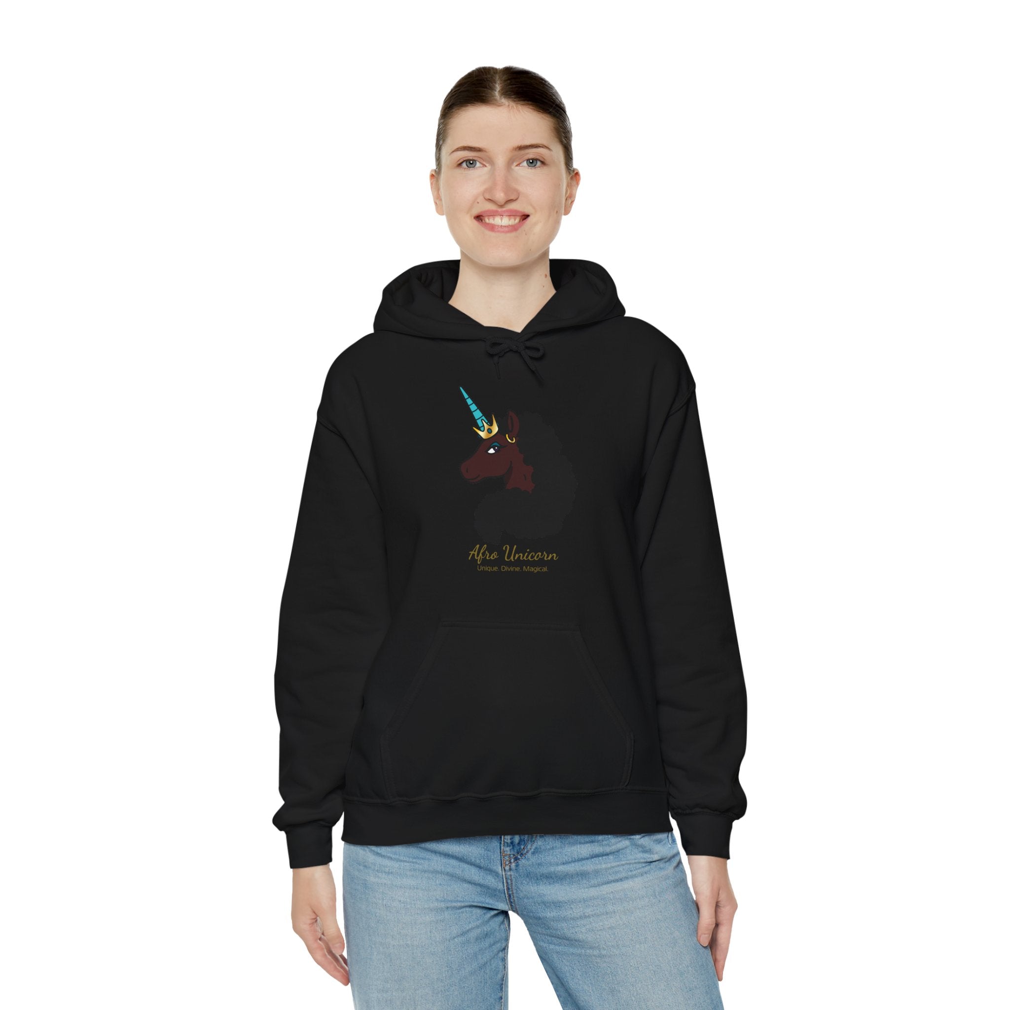 Magical Afro Unicorn Hoodie