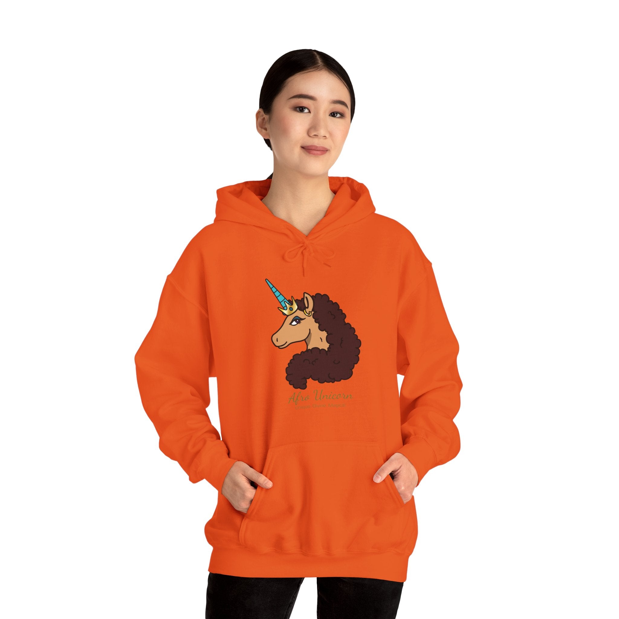 Divine Afro Unicorn Hoodie