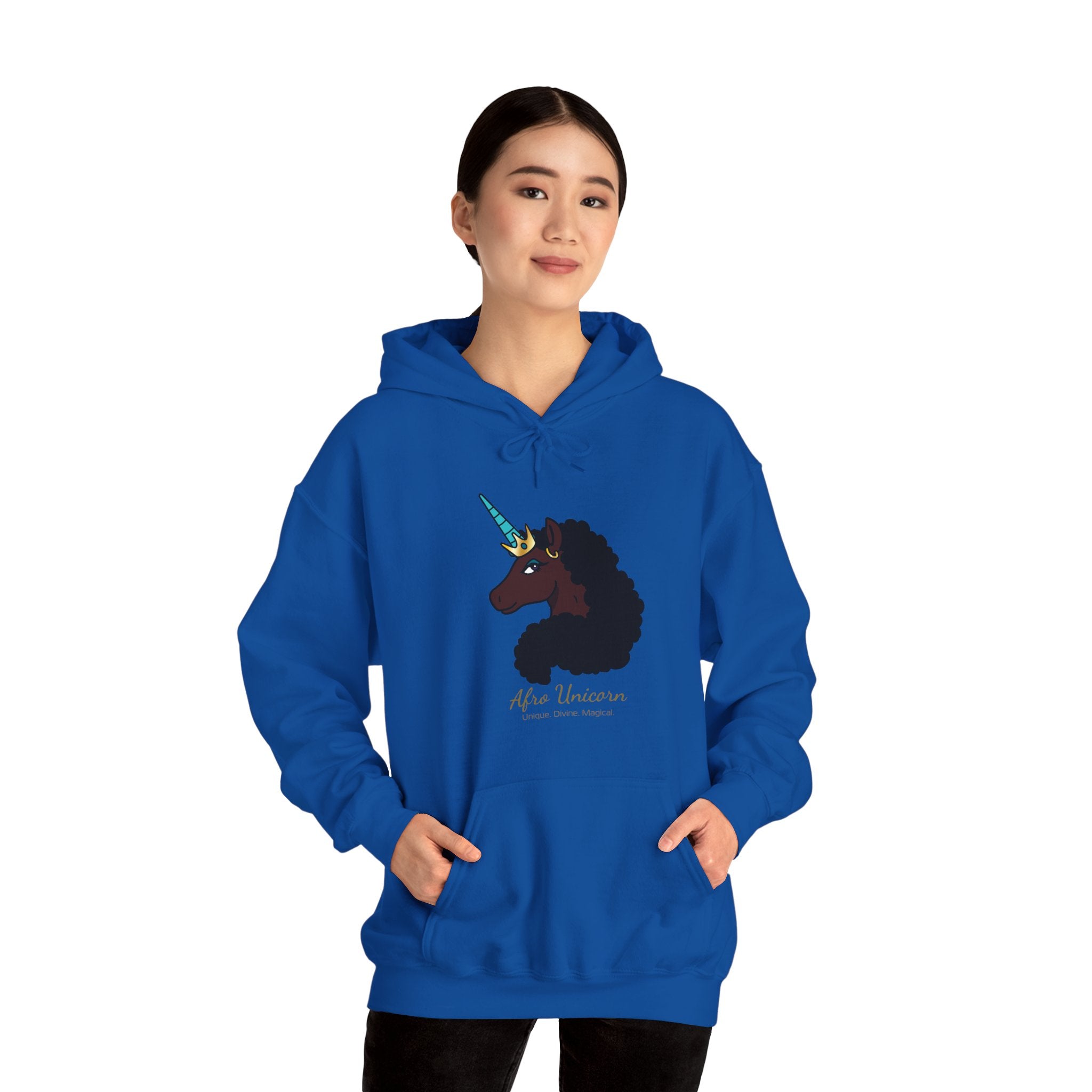 Magical Afro Unicorn Hoodie