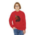 Youth Afro Unicorn Crewneck Sweatshirt - Unique