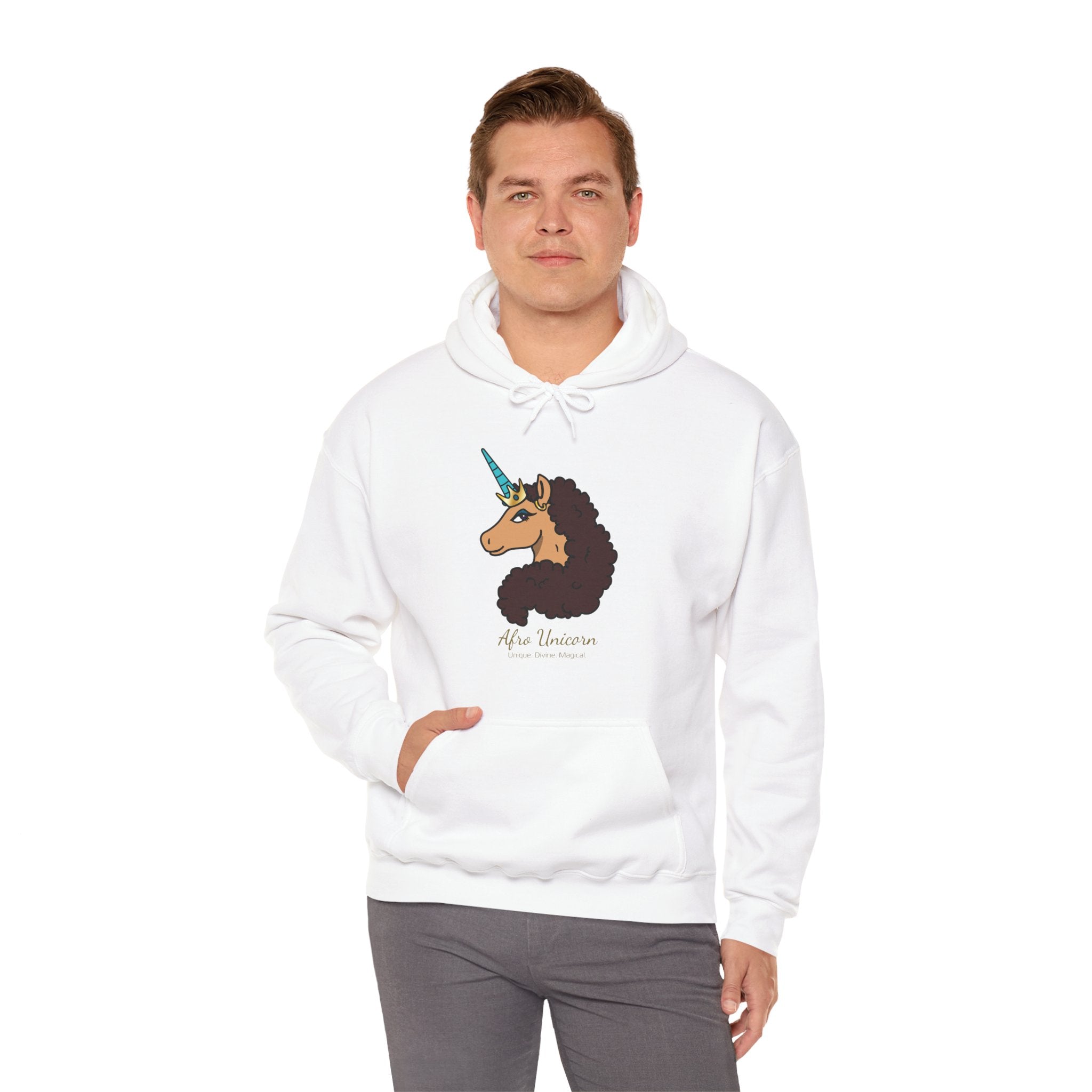 Divine Afro Unicorn Hoodie