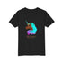 Kids T-Shirt Afro Unicorn Cotton Candy Design