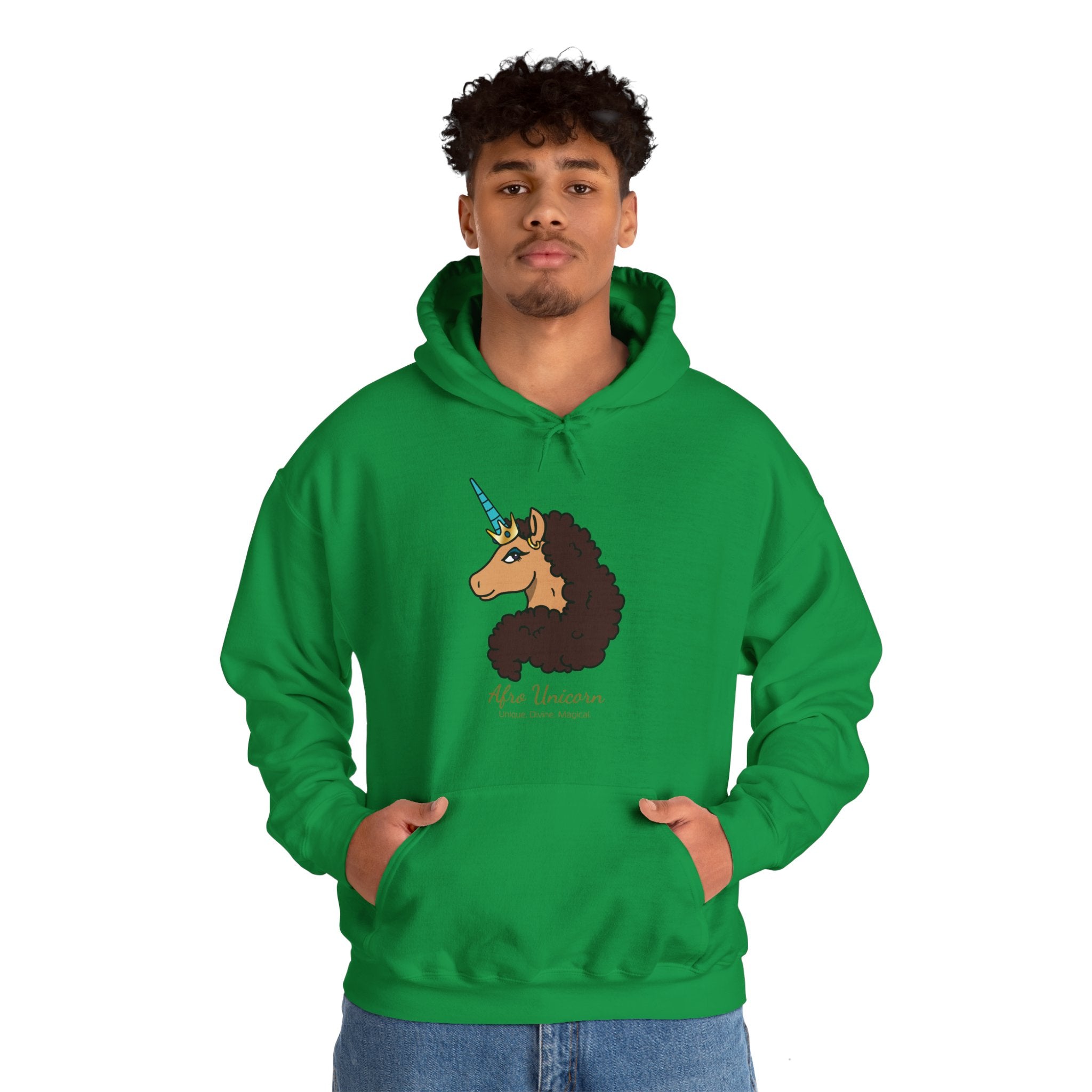 Divine Afro Unicorn Hoodie
