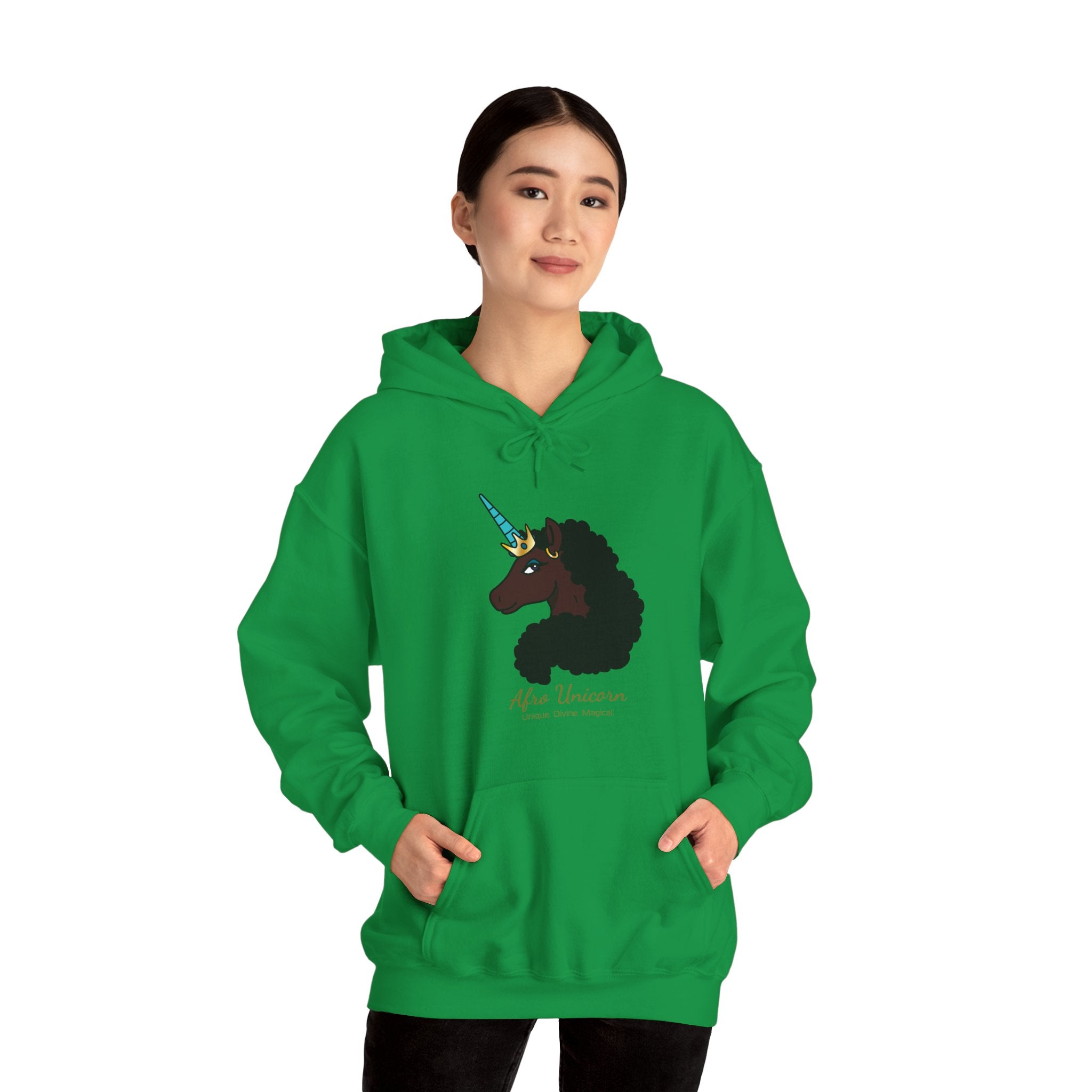 Magical Afro Unicorn Hoodie