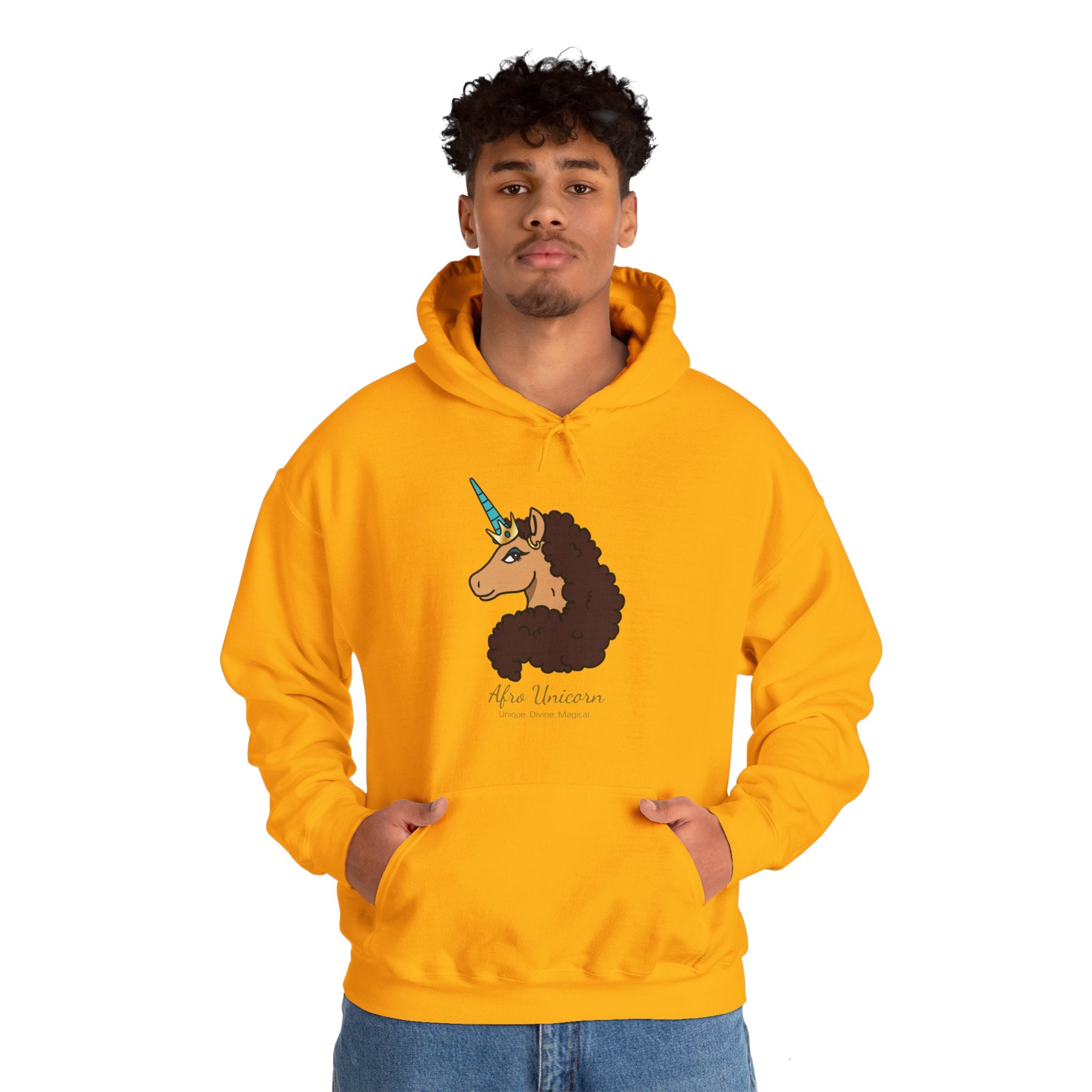 Divine Afro Unicorn Hoodie