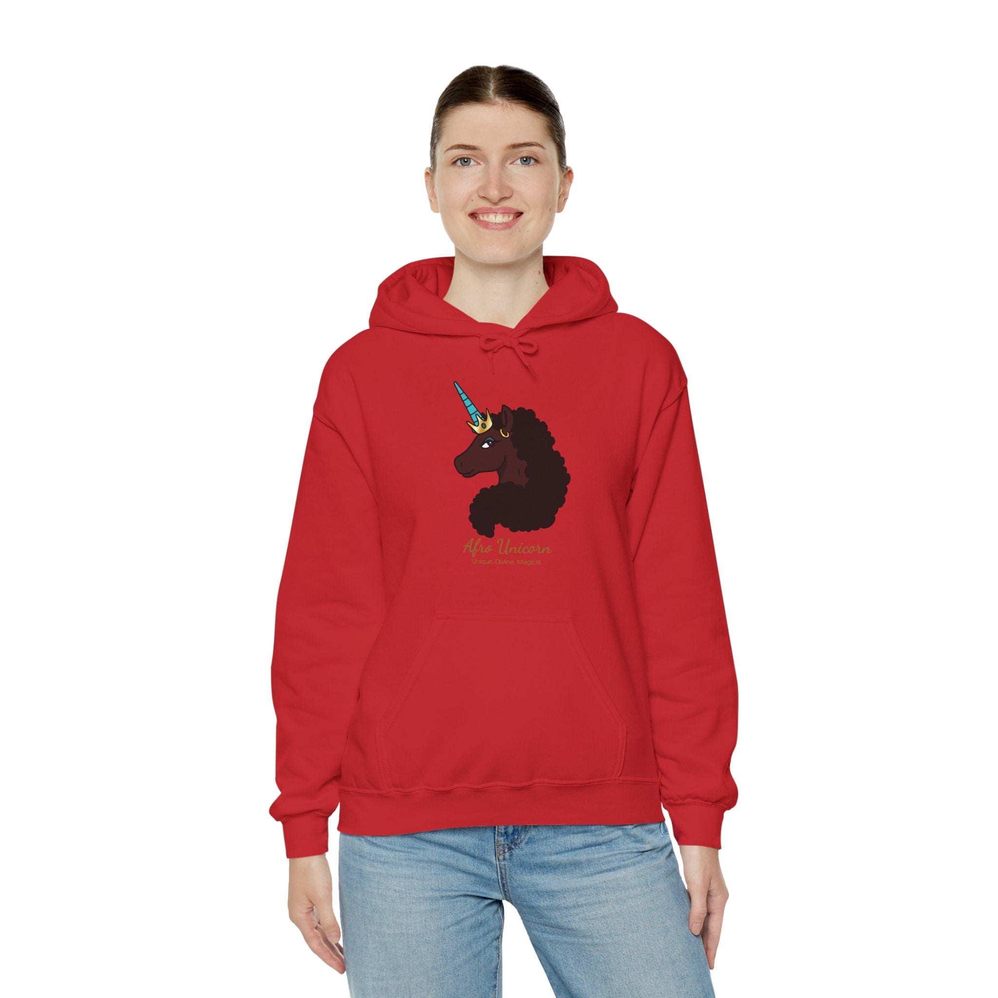 Magical Afro Unicorn Hoodie