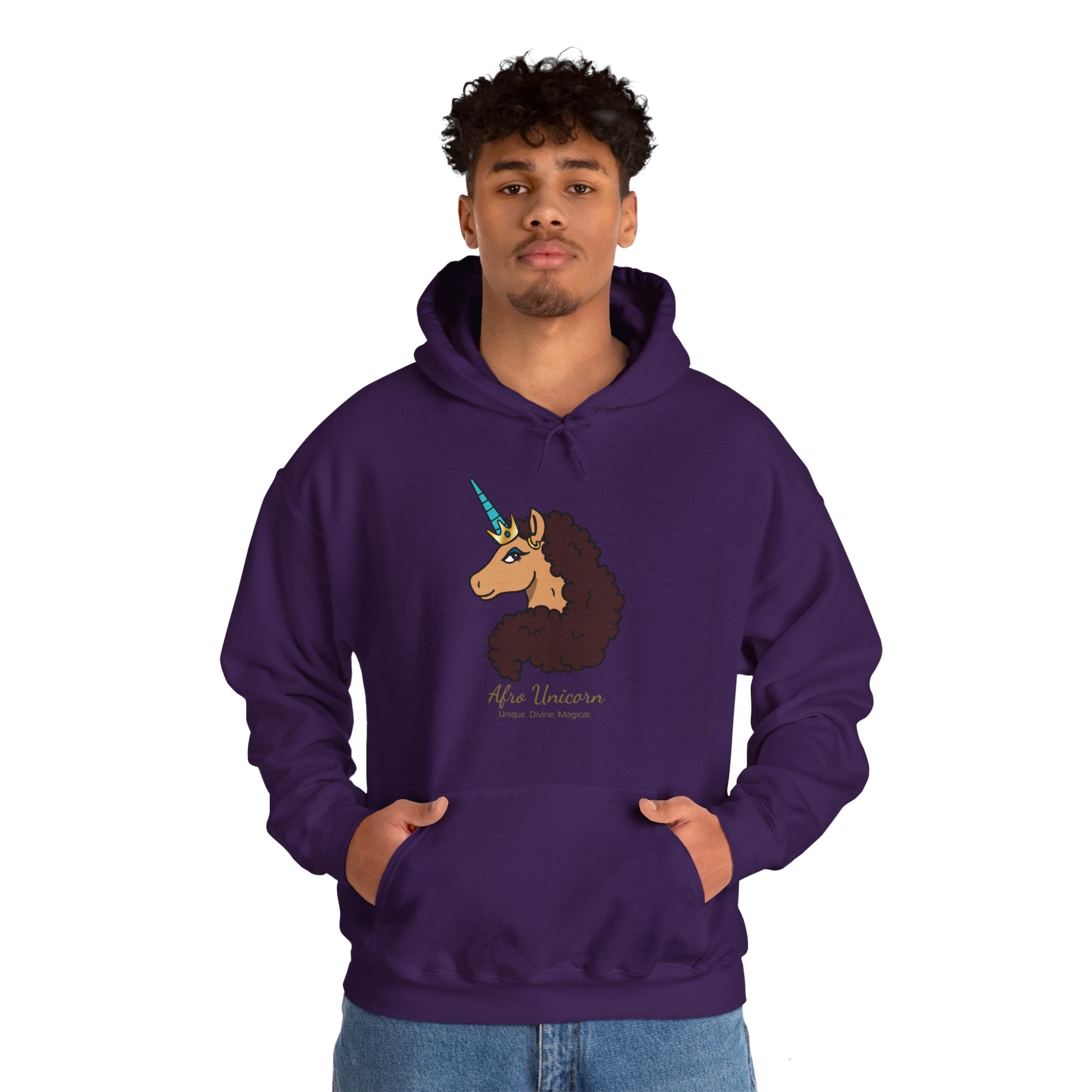 Divine Afro Unicorn Hoodie