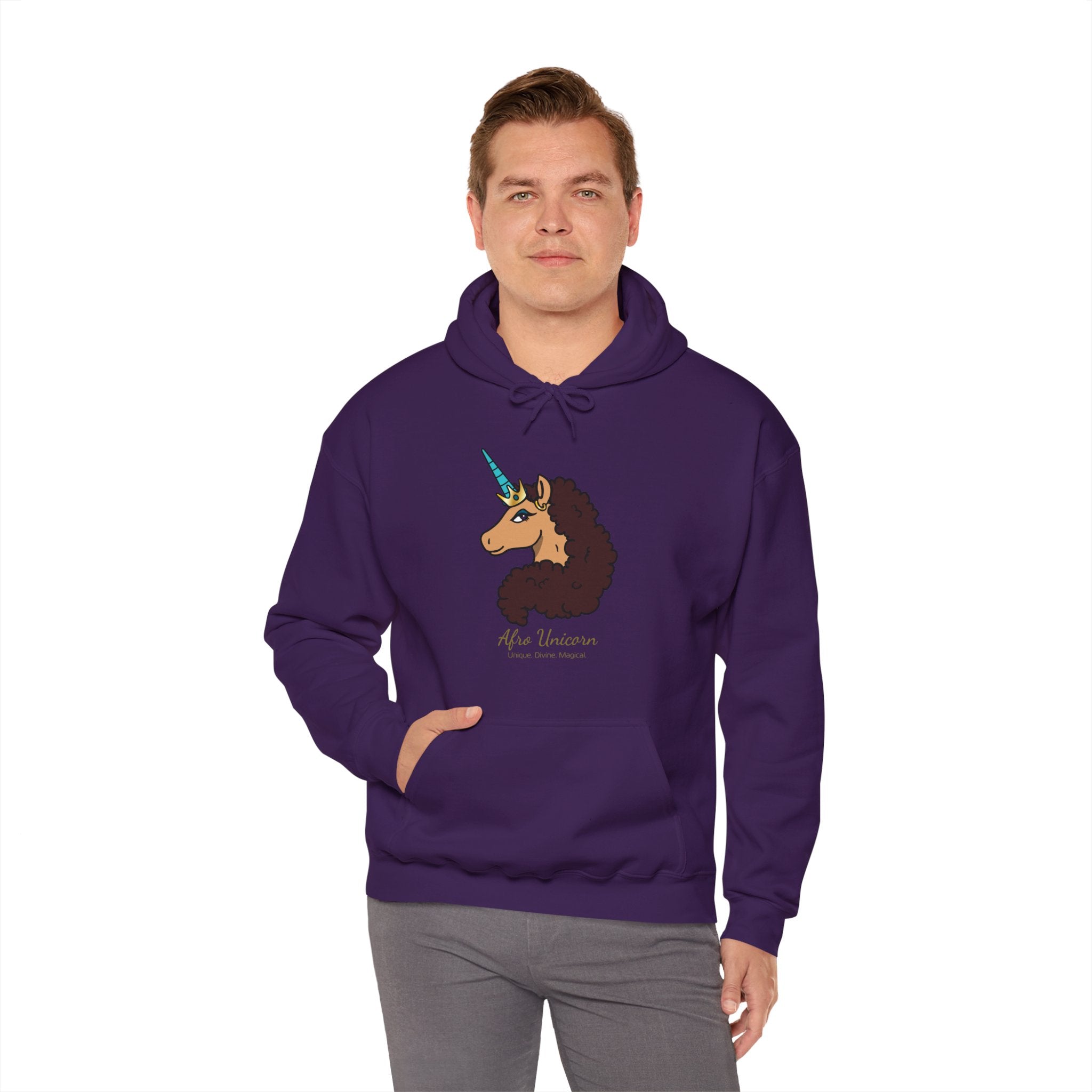 Divine Afro Unicorn Hoodie