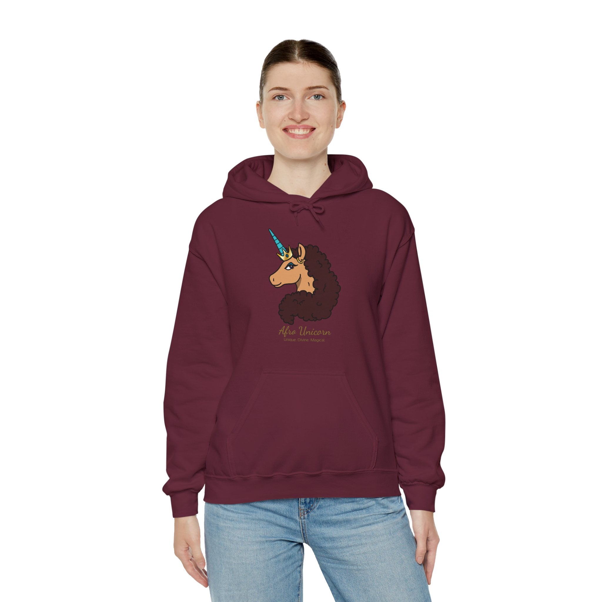 Divine Afro Unicorn Hoodie