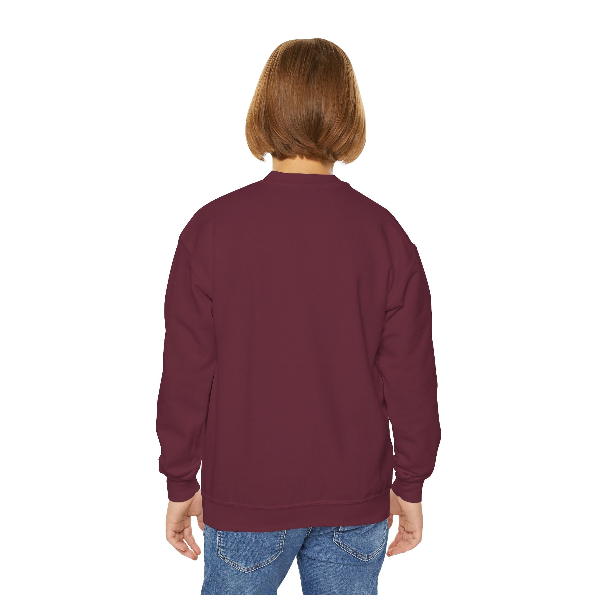 Youth Afro Unicorn Crewneck Sweatshirt - Divine