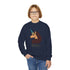 Youth Afro Unicorn Crewneck Sweatshirt - Divine