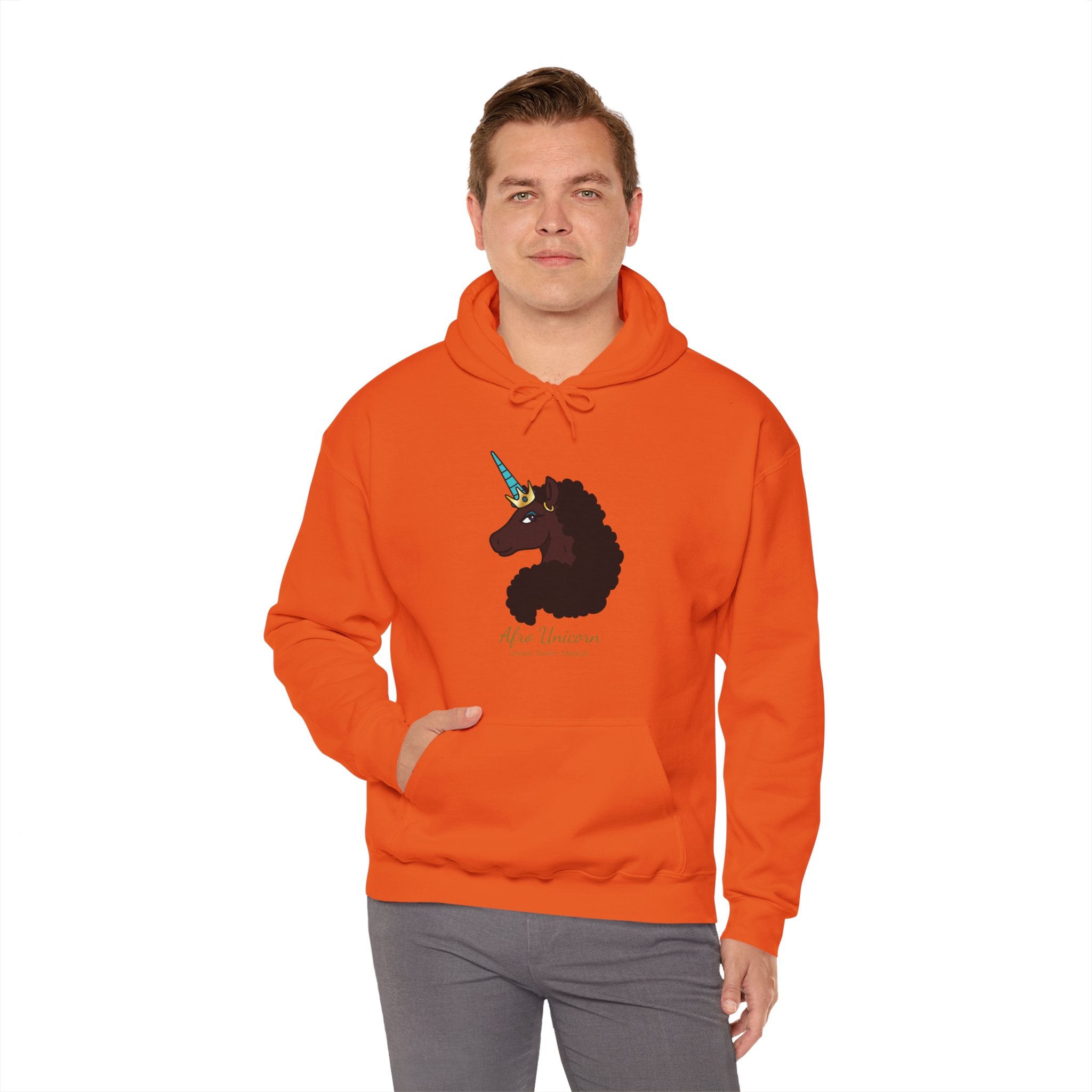 Magical Afro Unicorn Hoodie