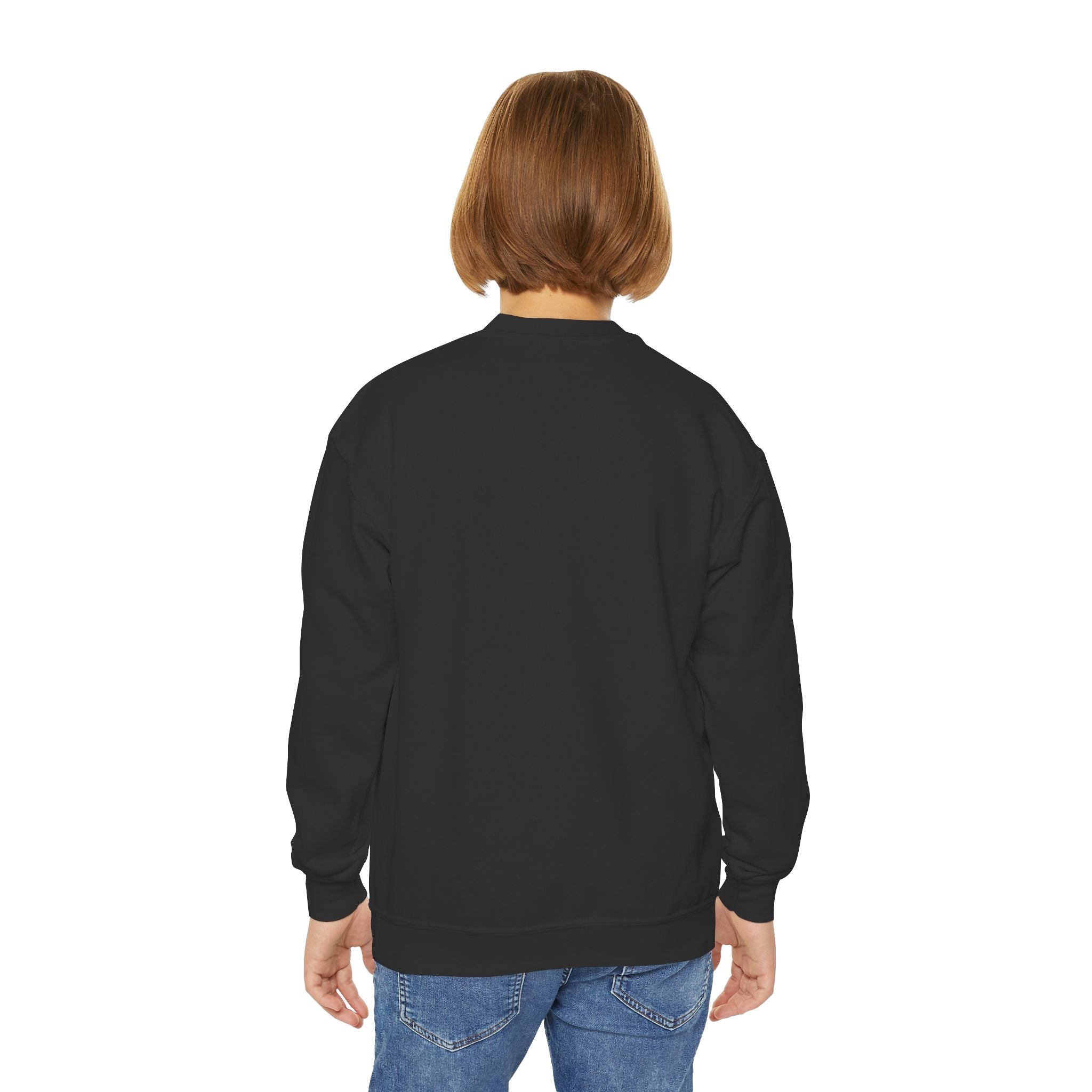 Youth Afro Unicorn Crewneck Sweatshirt - Unique
