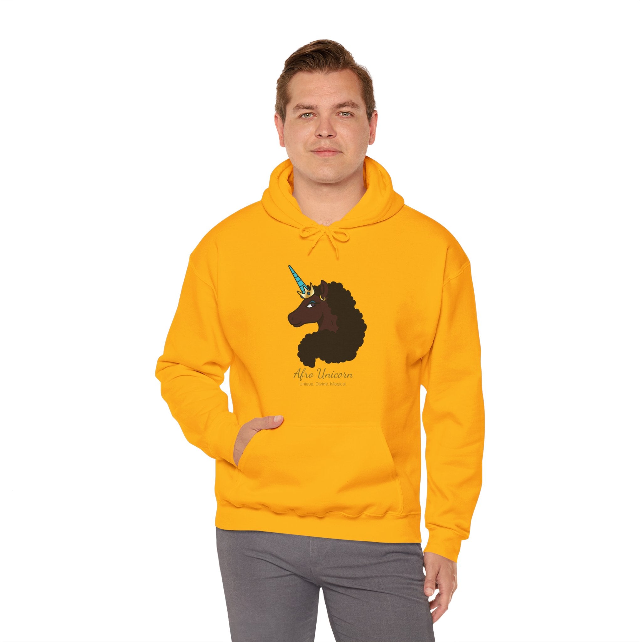 Magical Afro Unicorn Hoodie