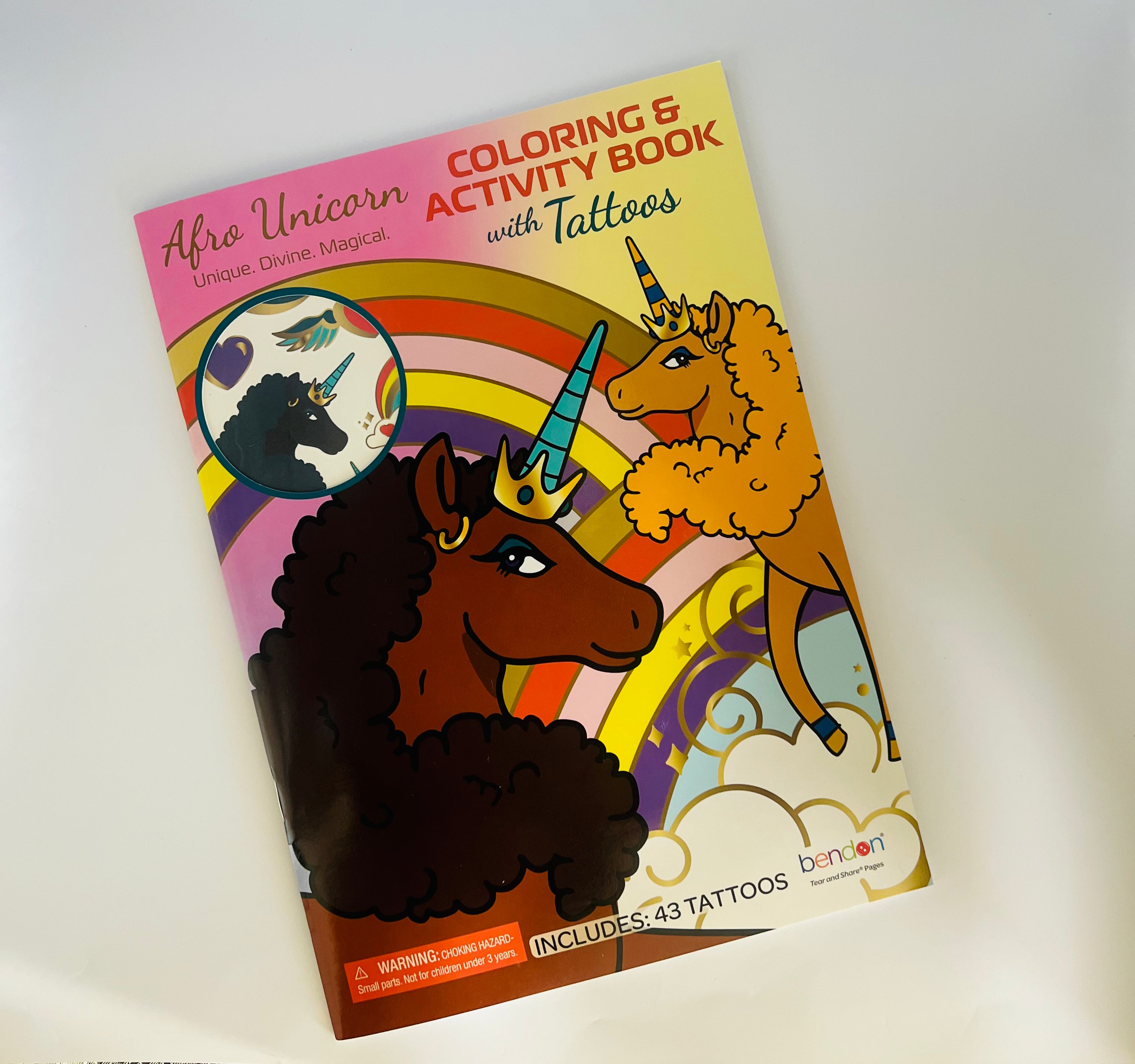 Afro Unicorn Activity Bundle