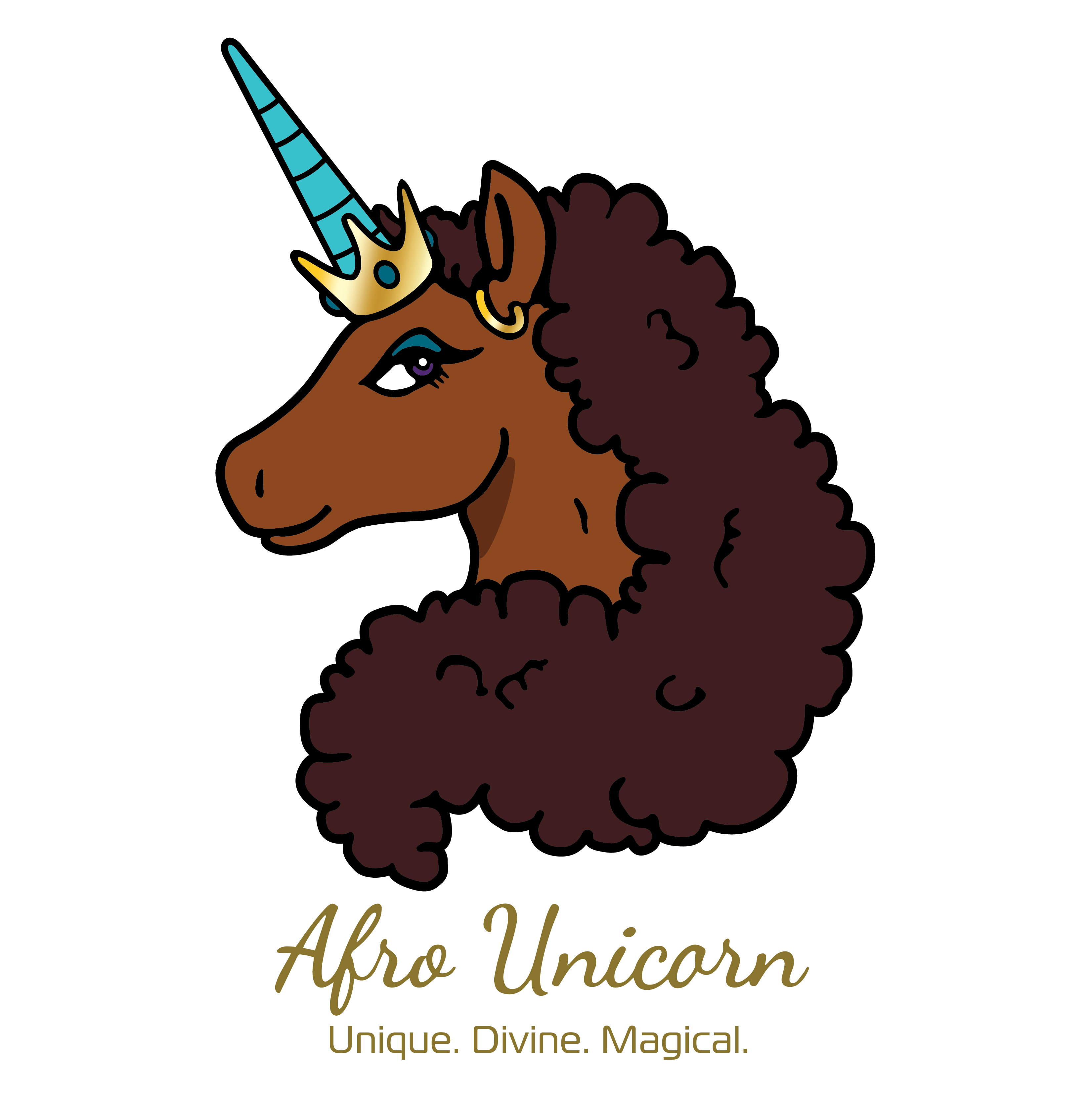 Afro Unicorn Gift Tags – All Things Euphoria