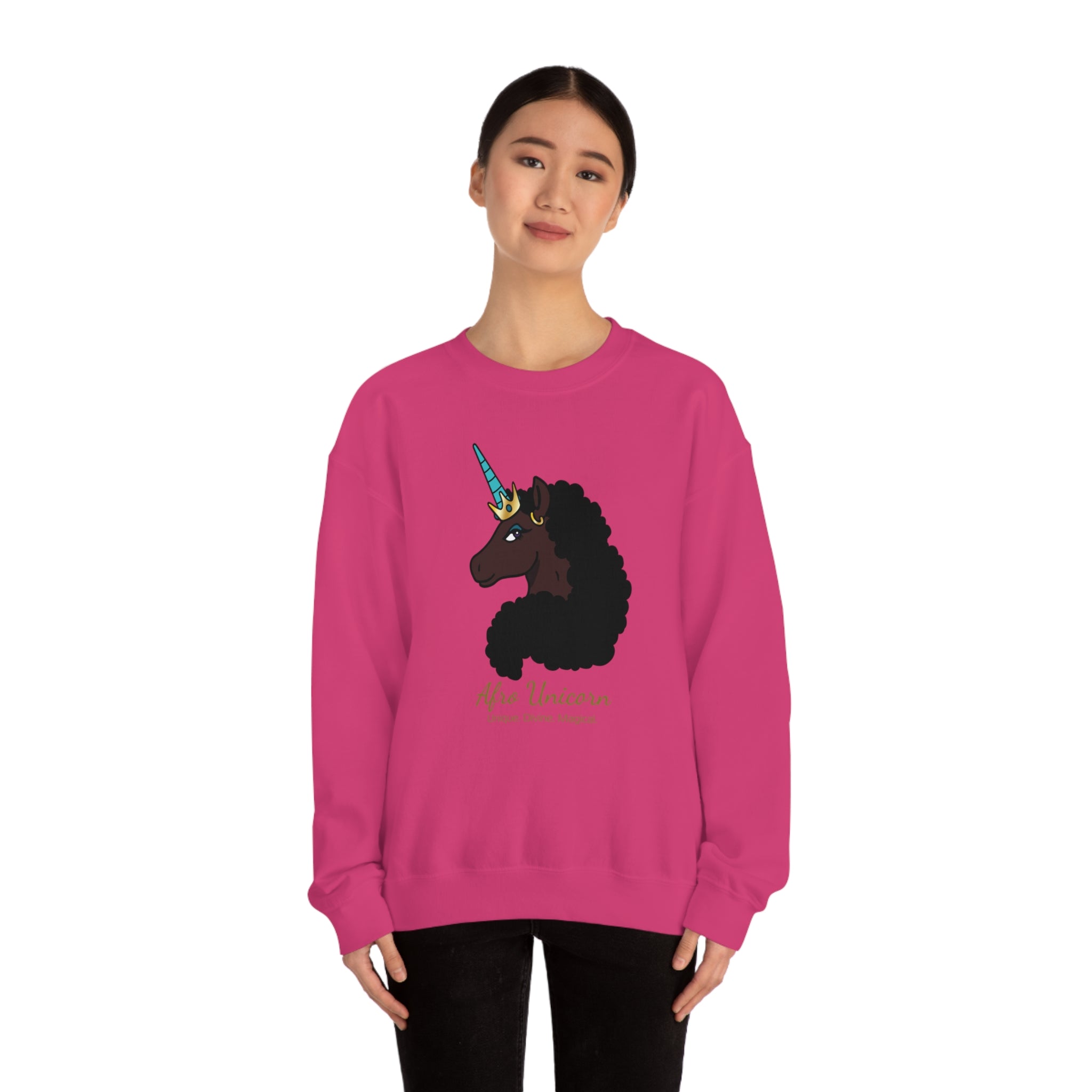 Magical Afro Unicorn Sweatshirt