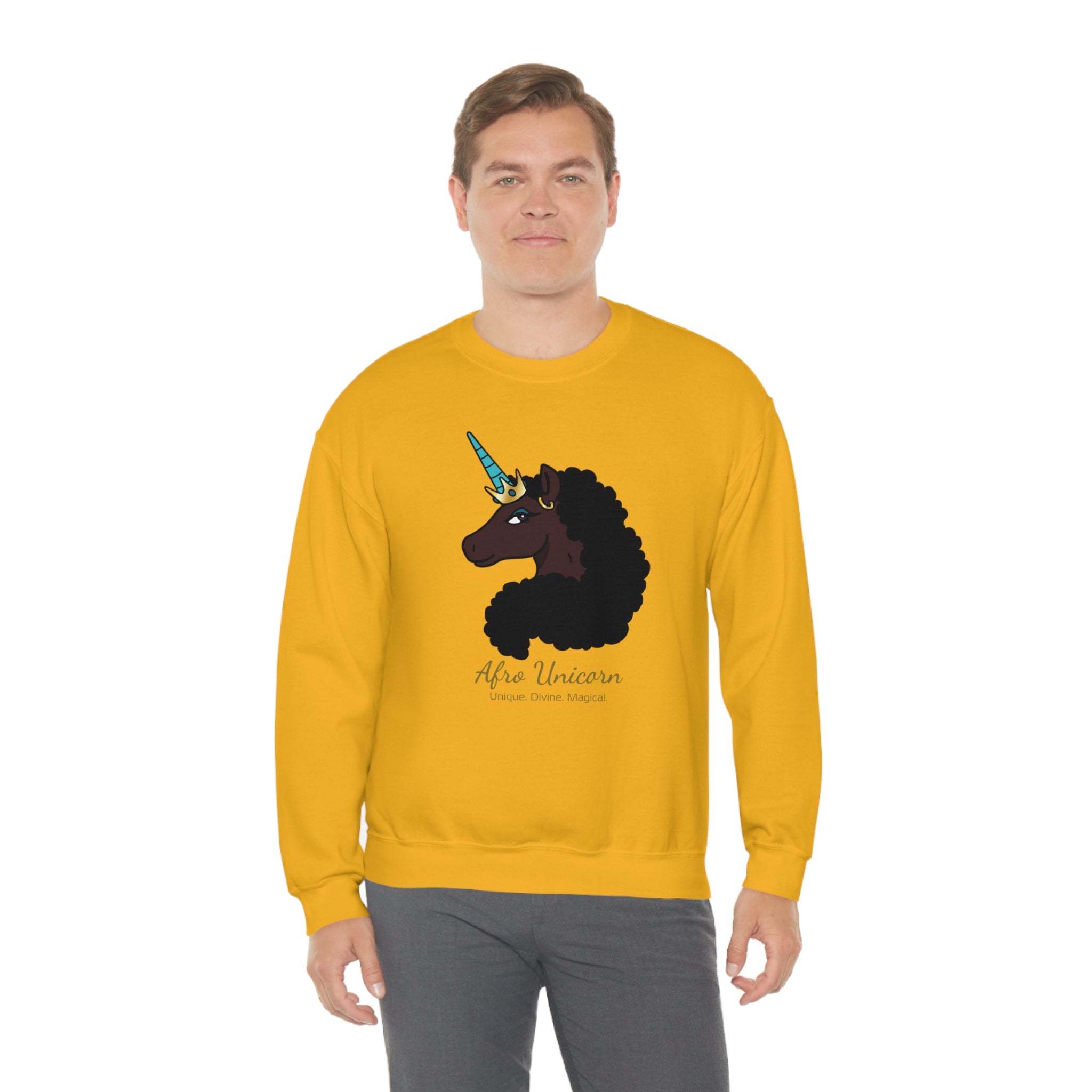 Magical Afro Unicorn Sweatshirt