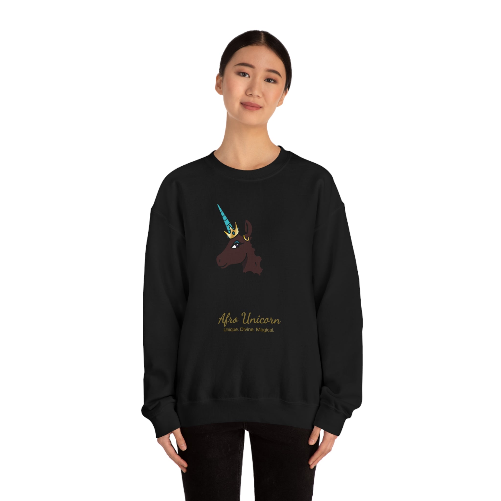 Magical Afro Unicorn Sweatshirt