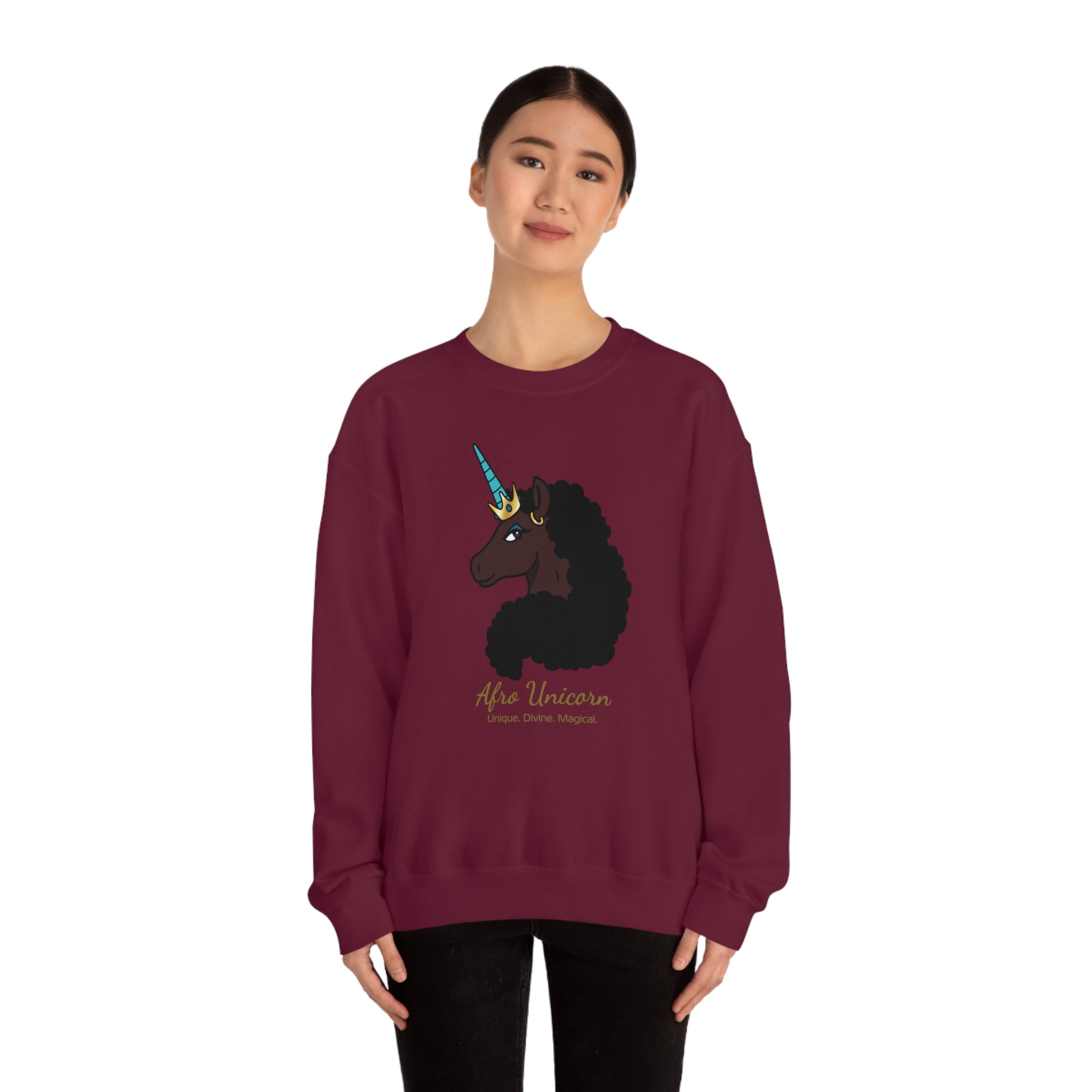 Magical Afro Unicorn Sweatshirt