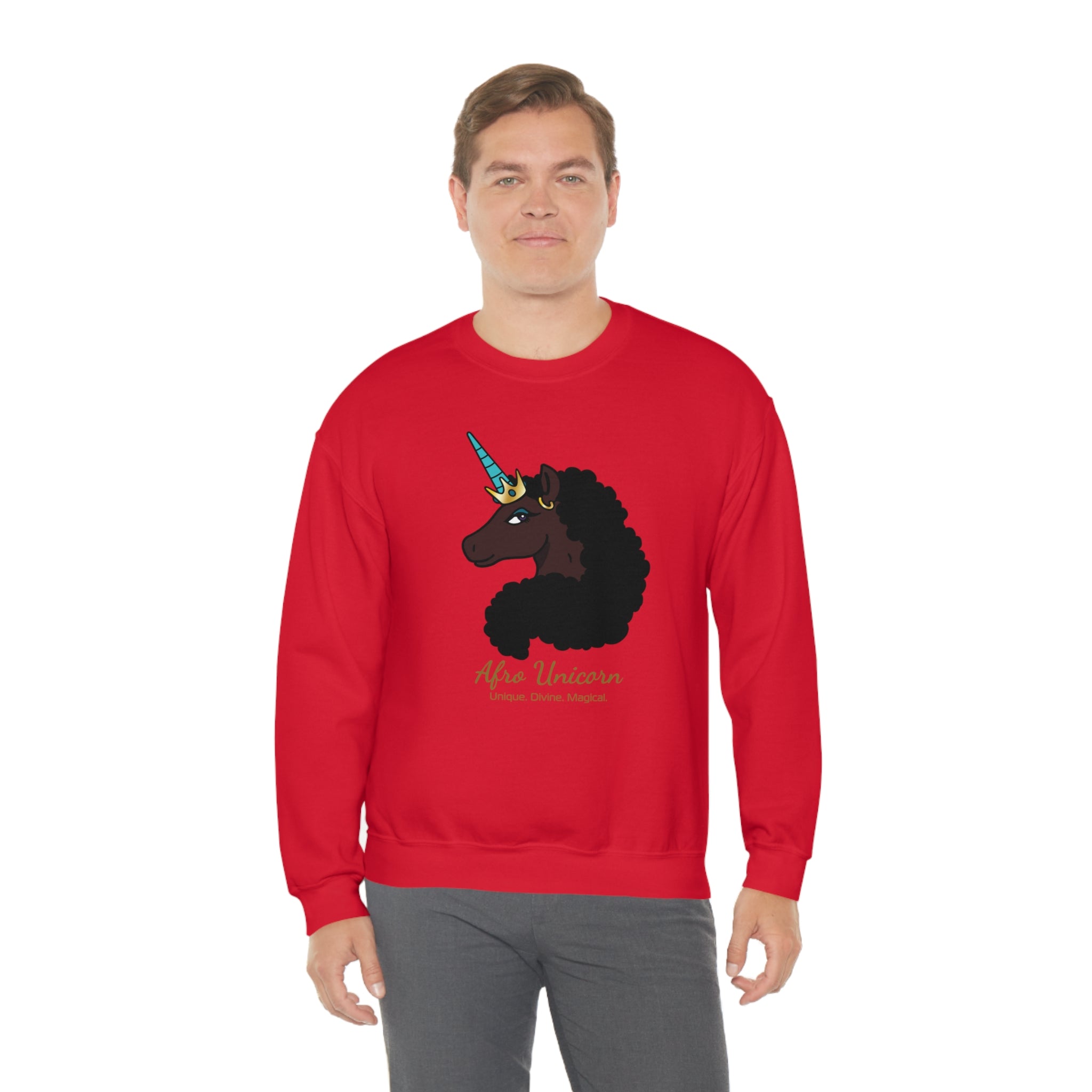 Magical Afro Unicorn Sweatshirt
