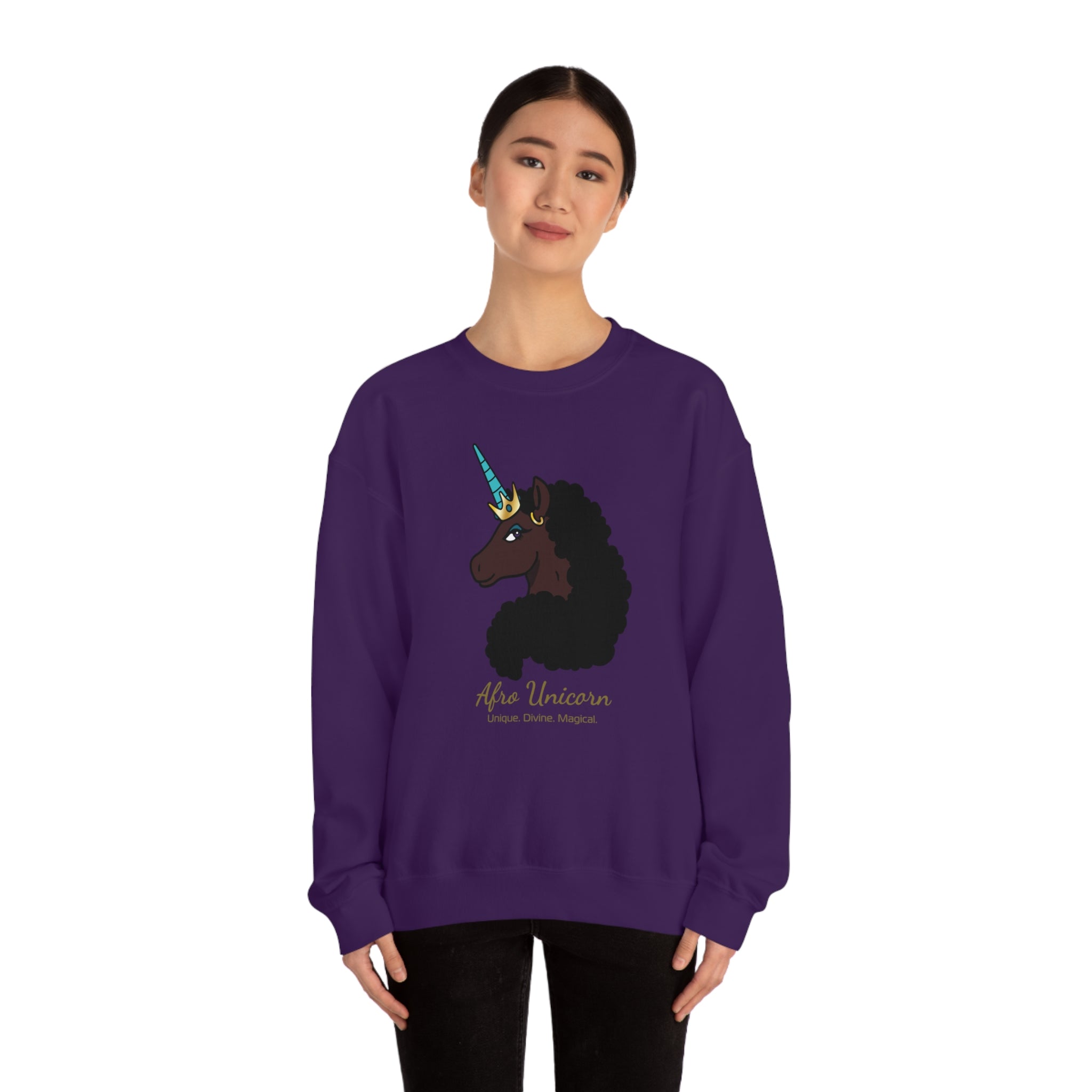 Magical Afro Unicorn Sweatshirt