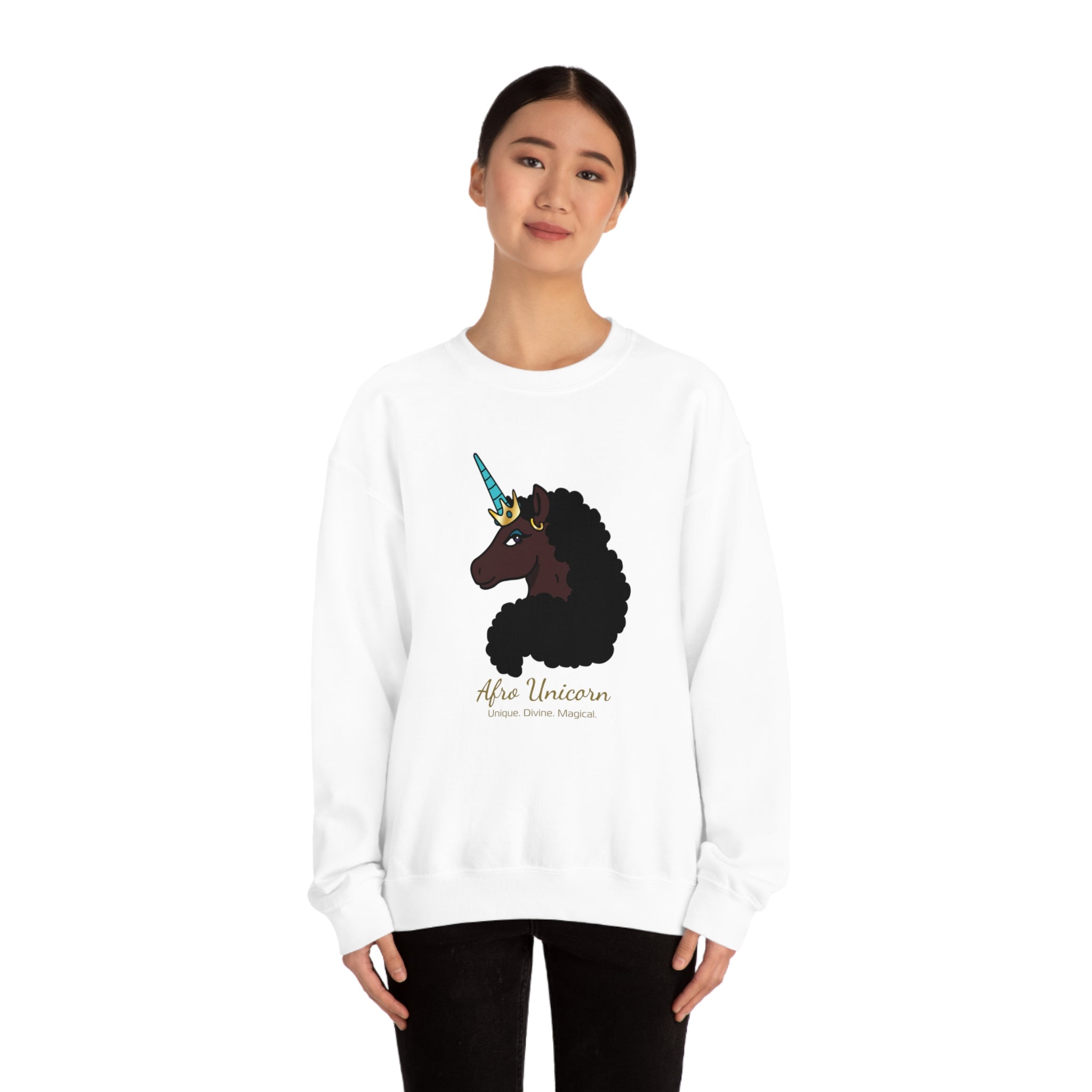Magical Afro Unicorn Sweatshirt