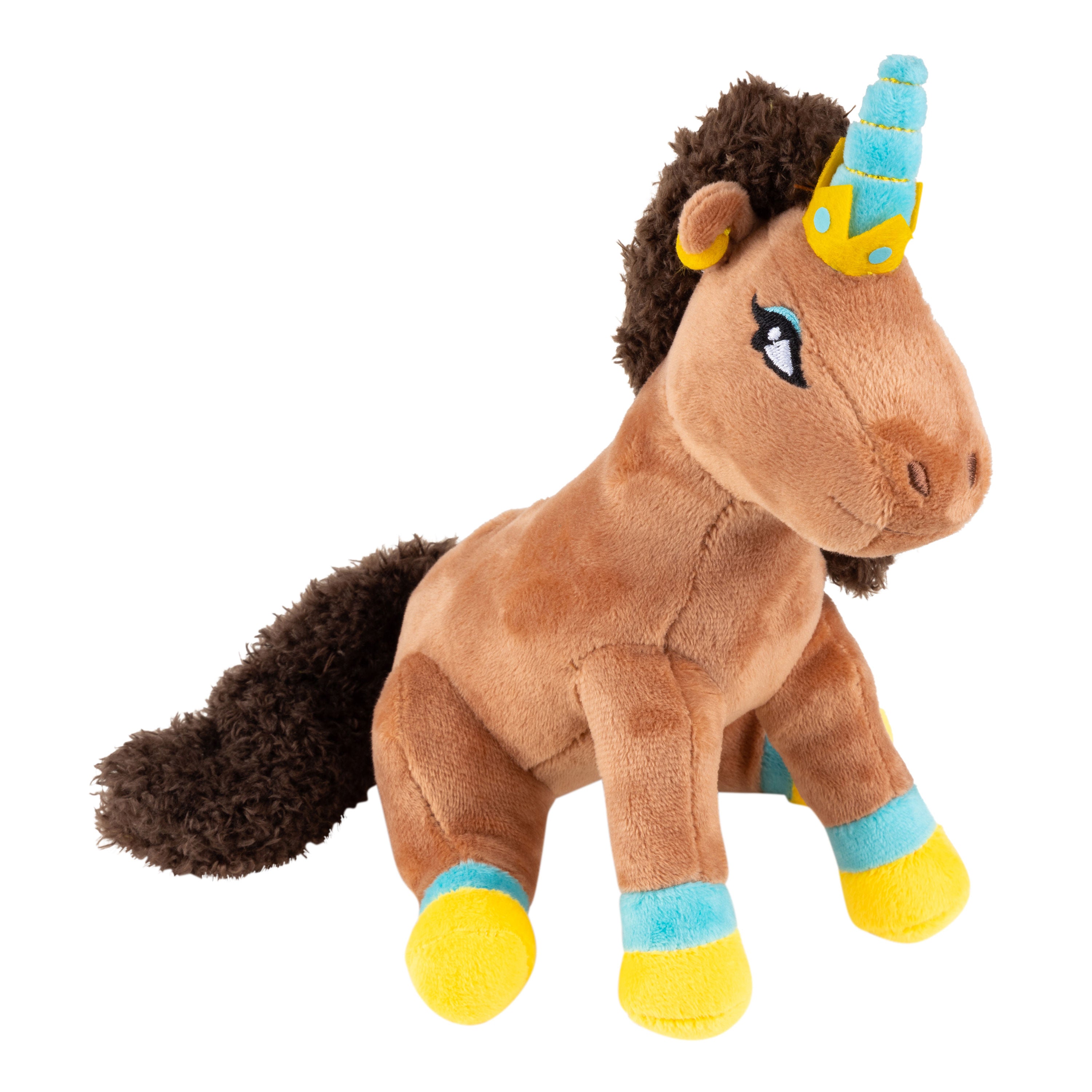 Afro Unicorn Light Up Bow & Plush Bundle