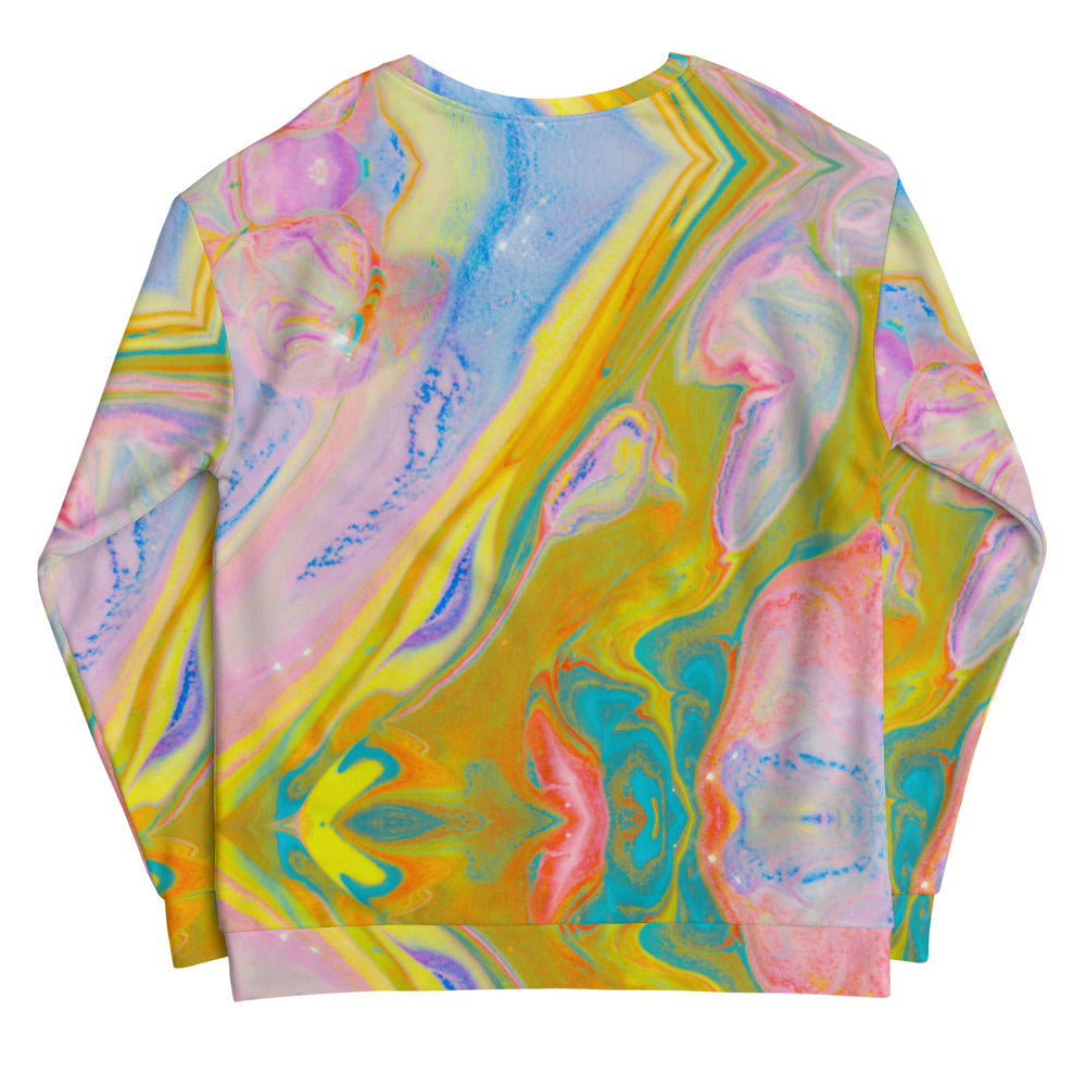 Adult - Afro Unicorn Tie Dye Sweatshirt