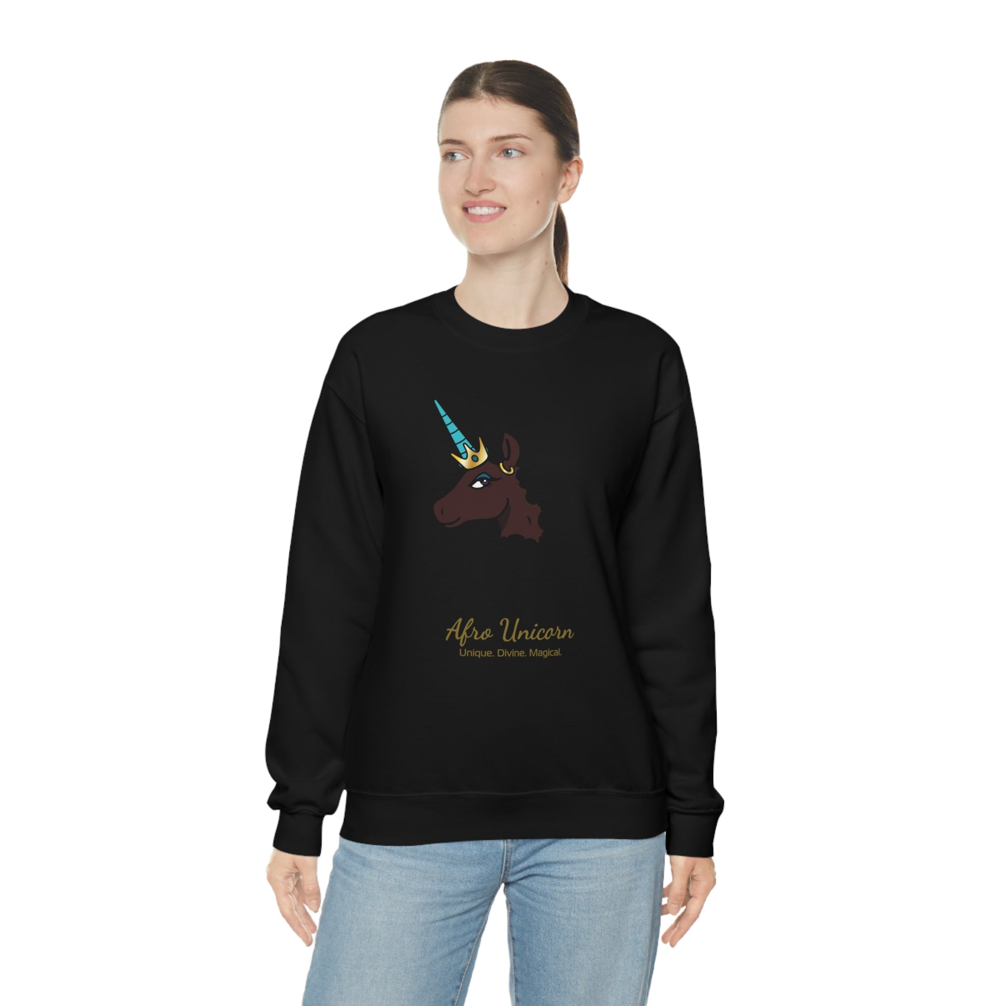 Magical Afro Unicorn Sweatshirt