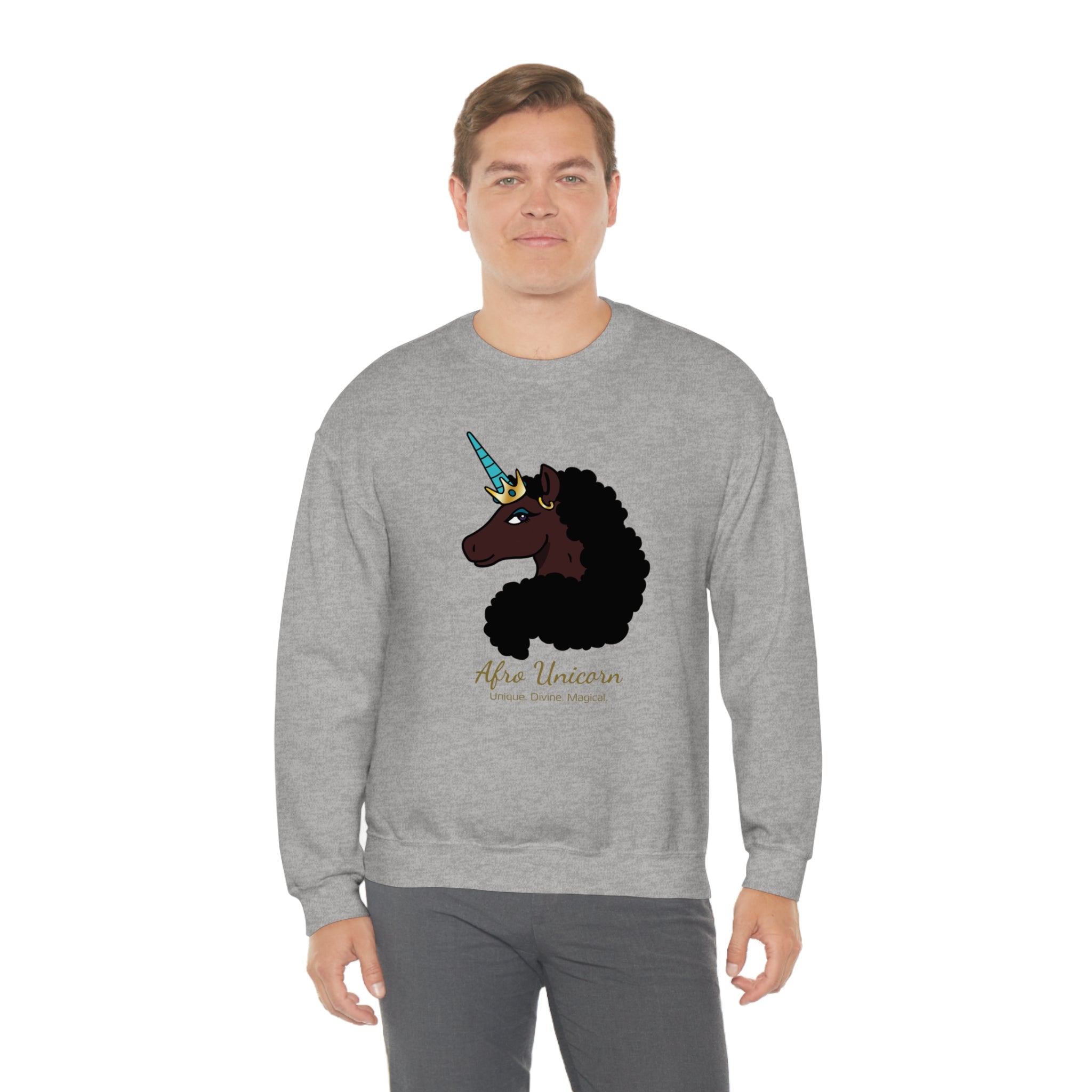 Magical Afro Unicorn Sweatshirt