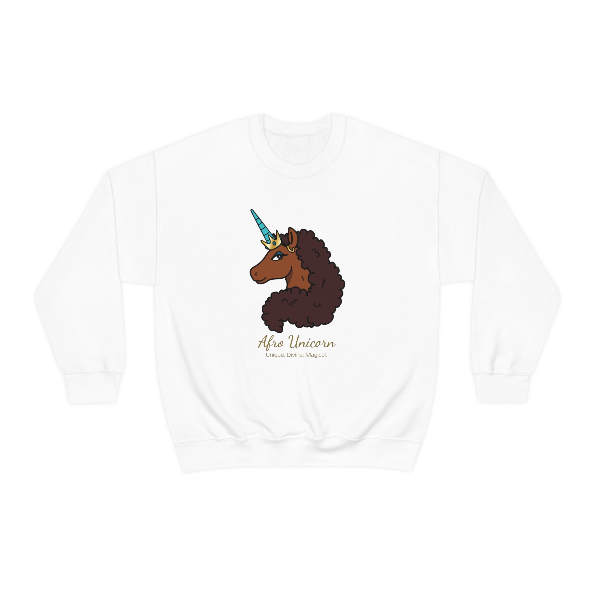 Unique Afro Unicorn Sweatshirt
