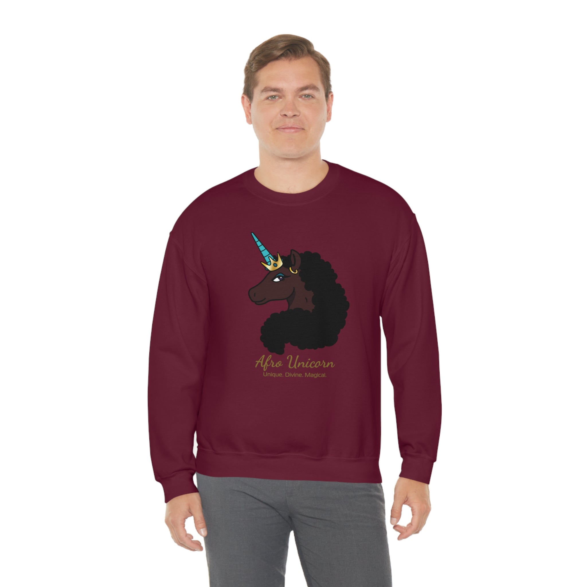 Magical Afro Unicorn Sweatshirt