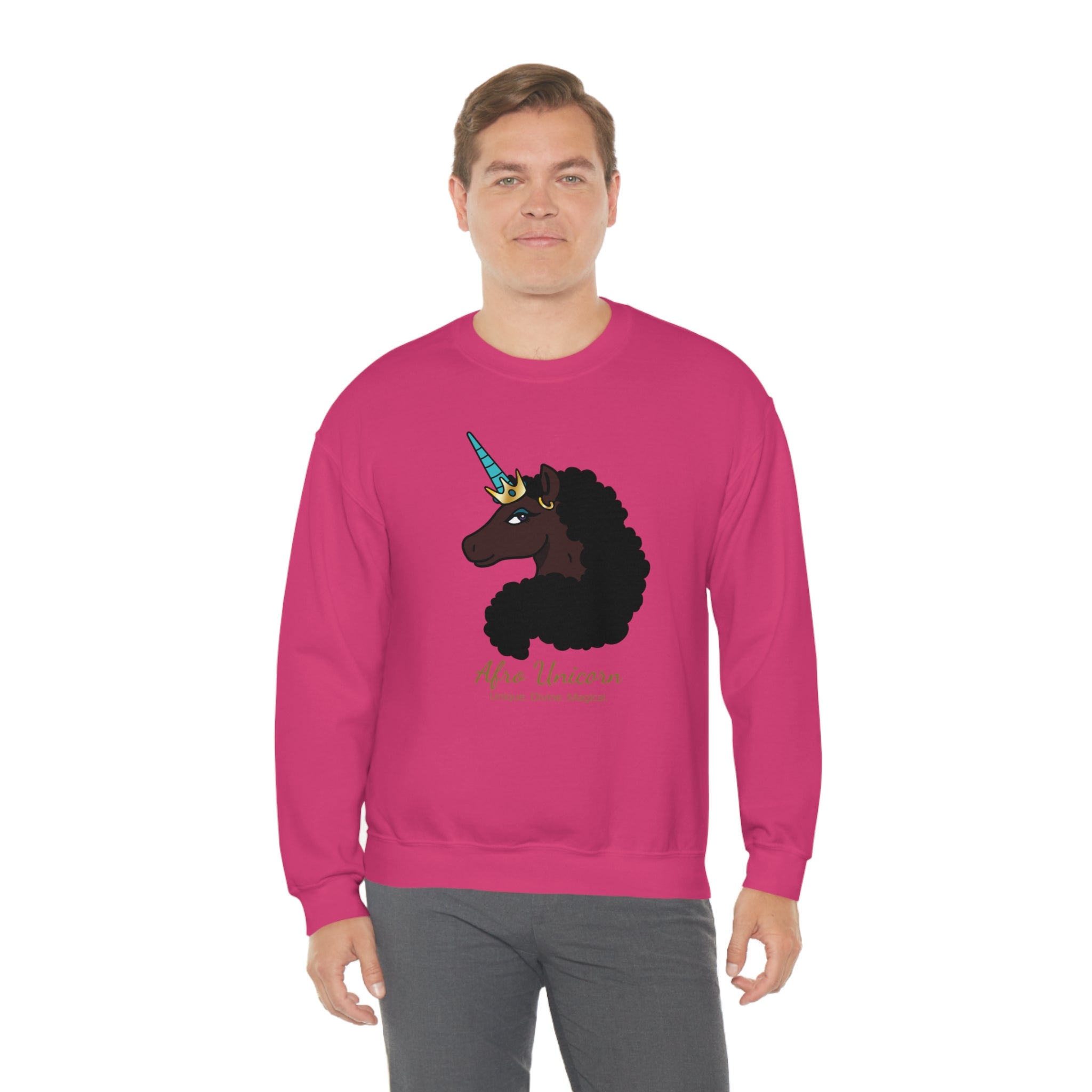 Magical Afro Unicorn Sweatshirt