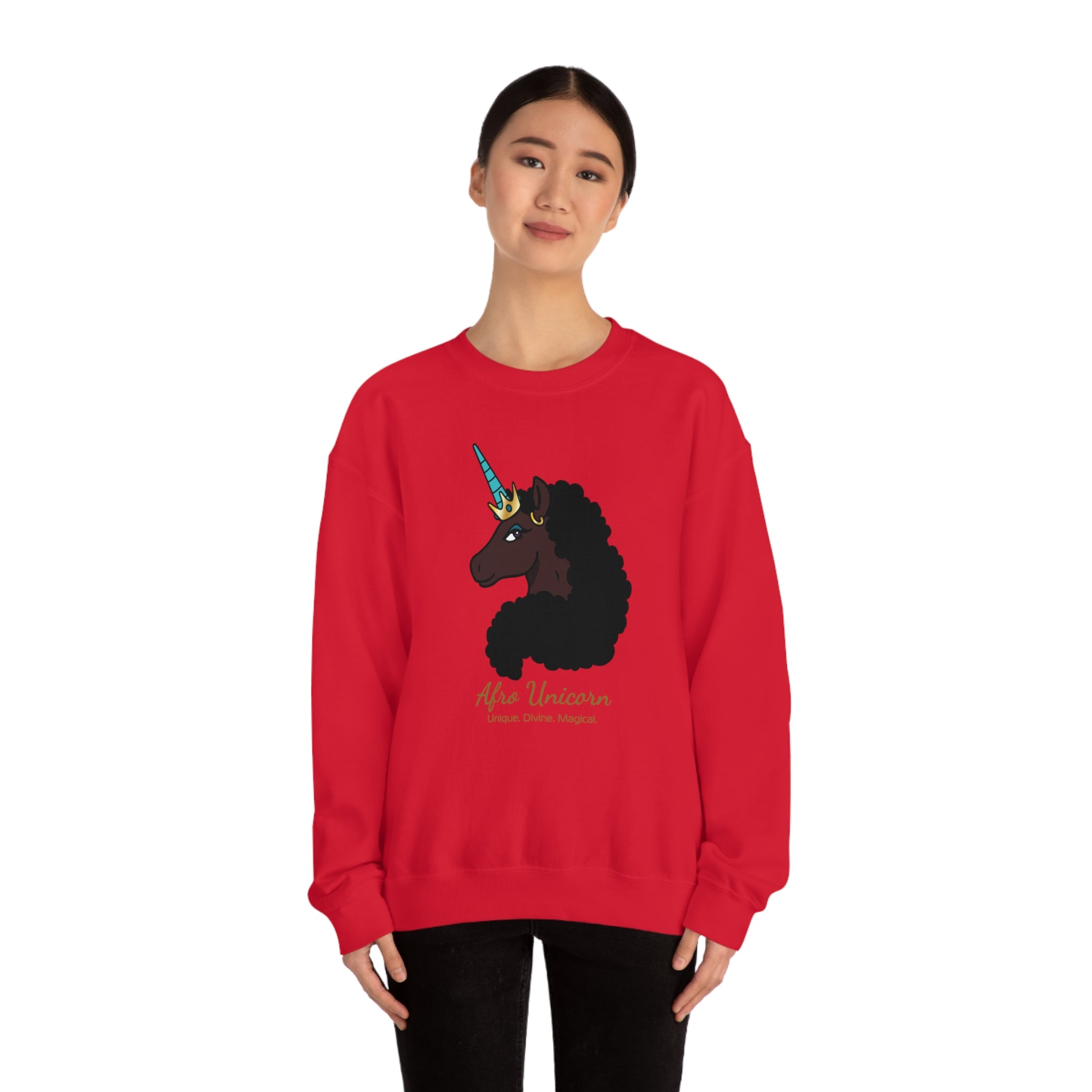 Magical Afro Unicorn Sweatshirt