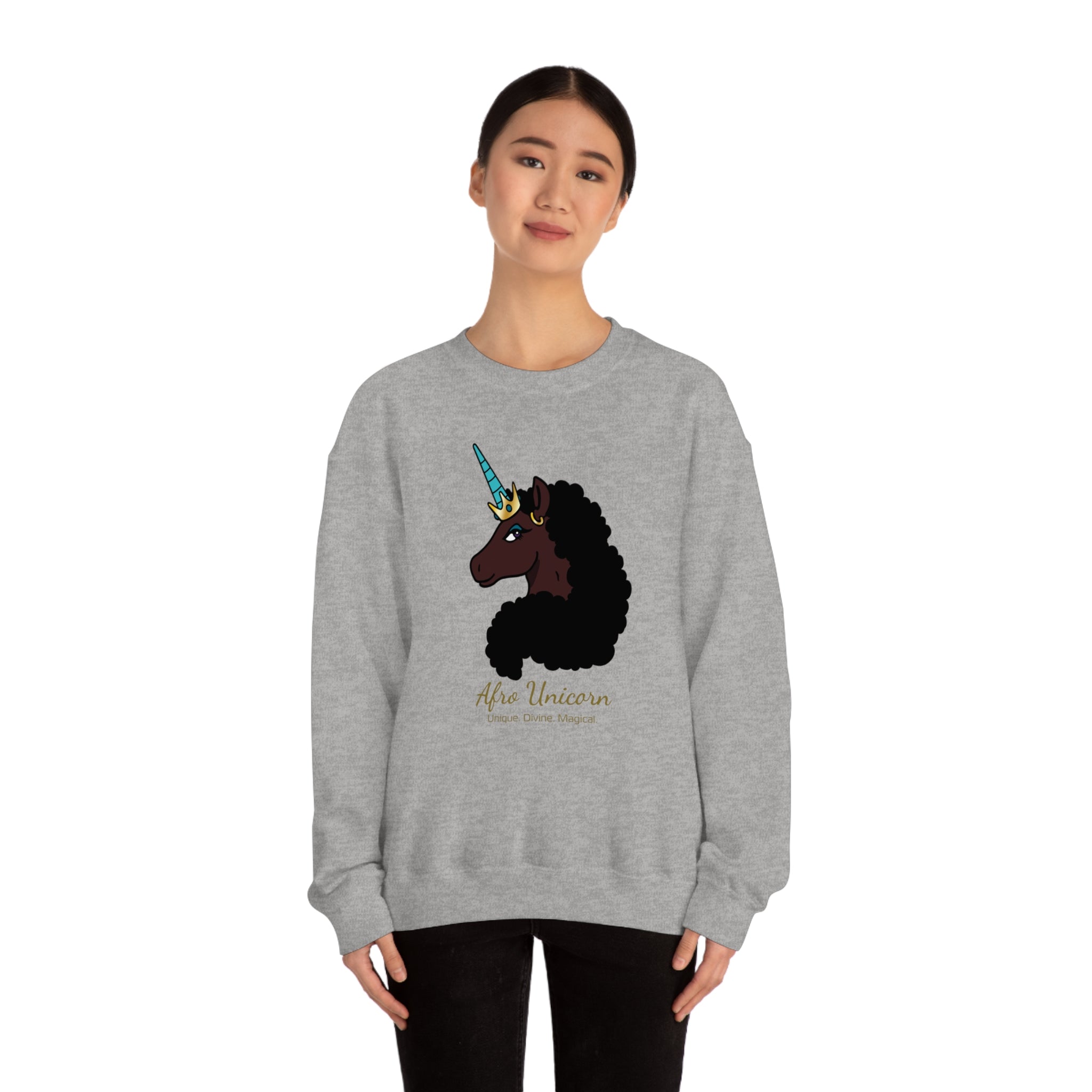 Magical Afro Unicorn Sweatshirt