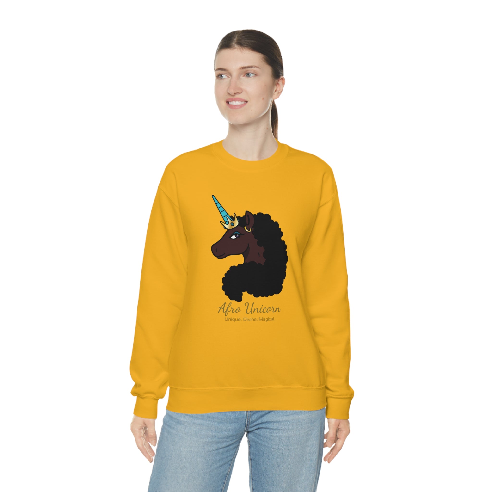 Magical Afro Unicorn Sweatshirt