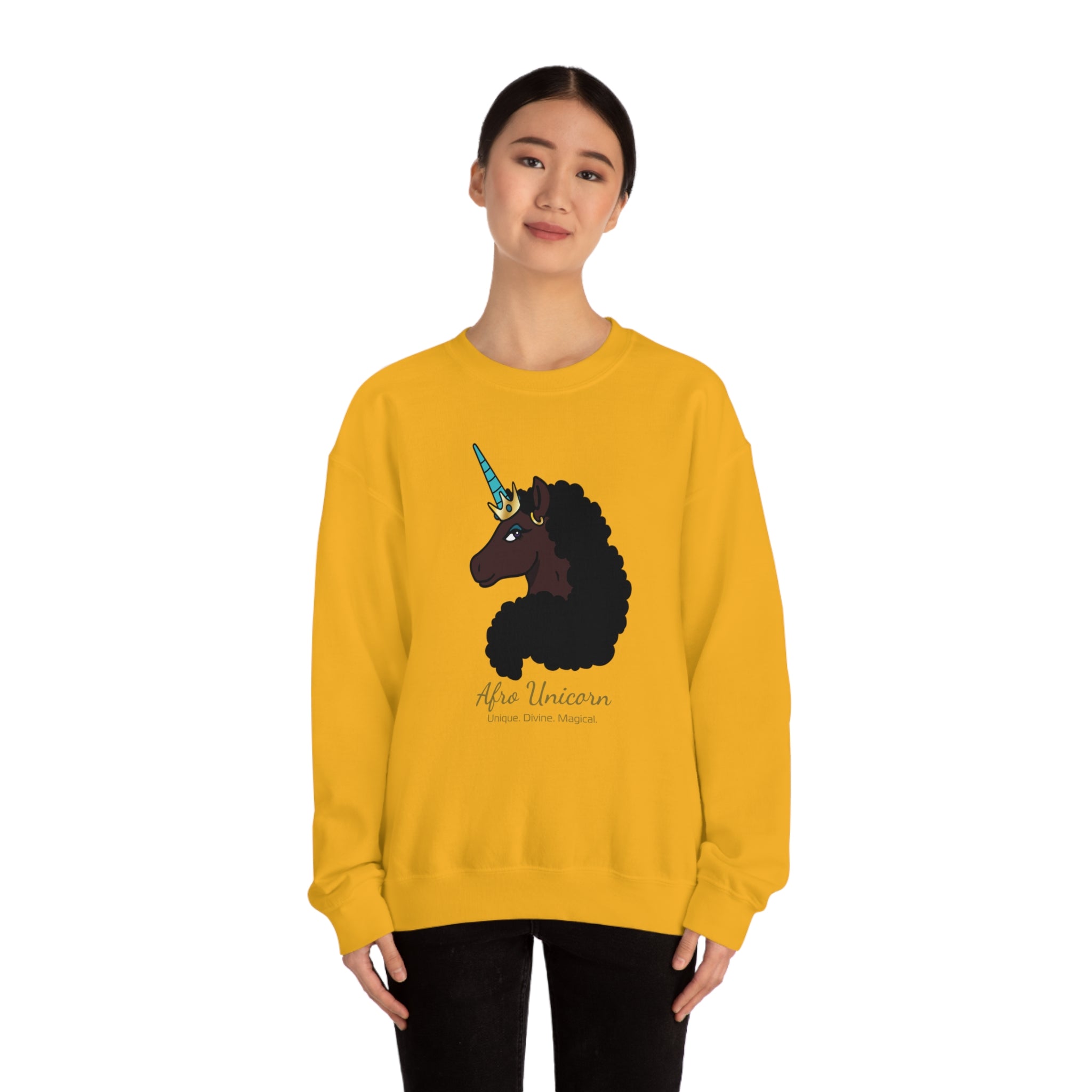 Magical Afro Unicorn Sweatshirt
