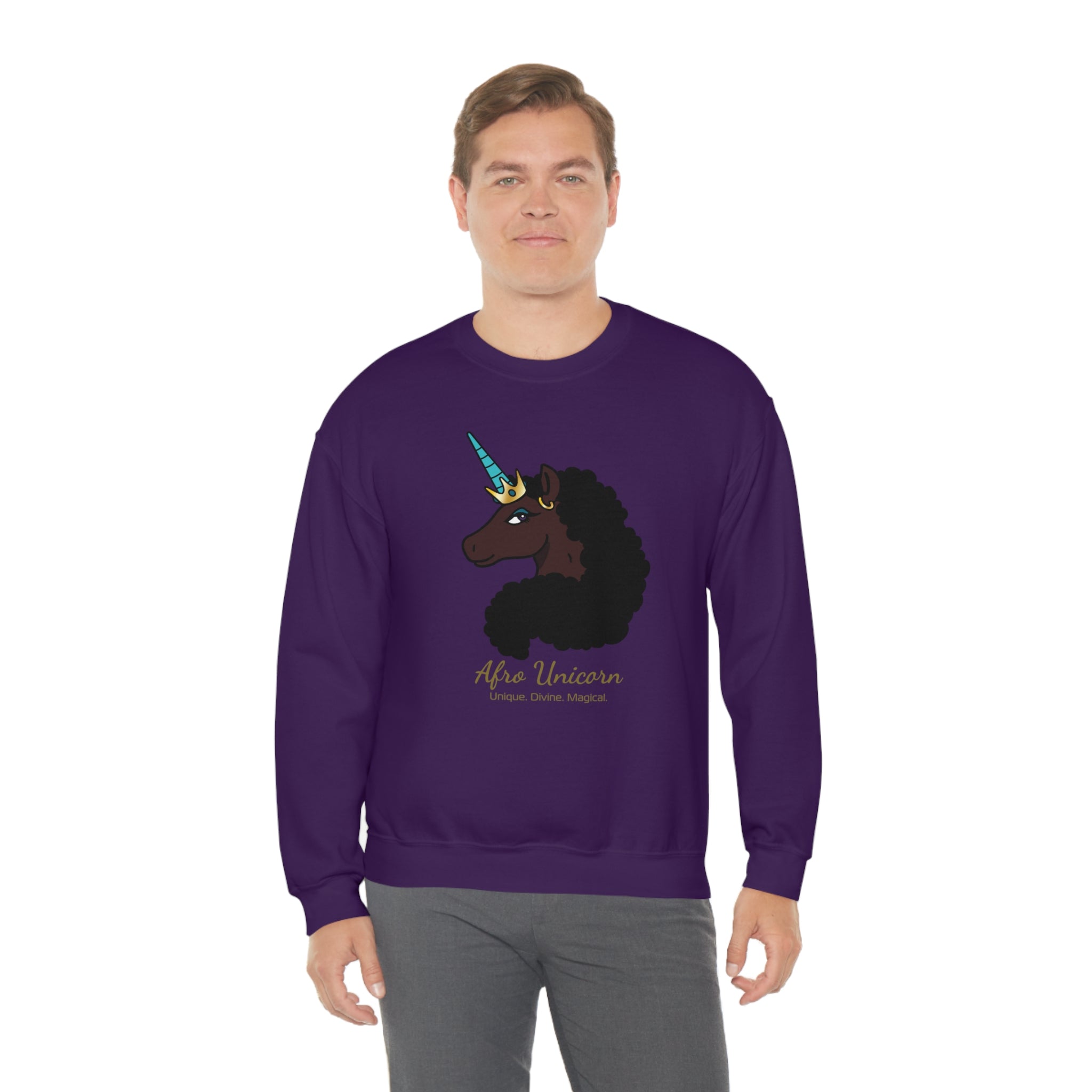 Magical Afro Unicorn Sweatshirt
