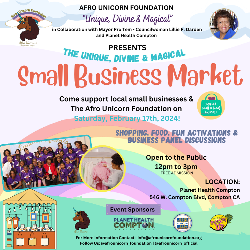 Afro Unicorn Foundation’s Unique, Divine & Magical Small Business Market