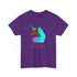 Afro Unicorn Cotton Candy Design Tee for Women