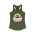 Afro Unicorn Summer Racerback Tank