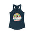 Afro Unicorn Summer Racerback Tank